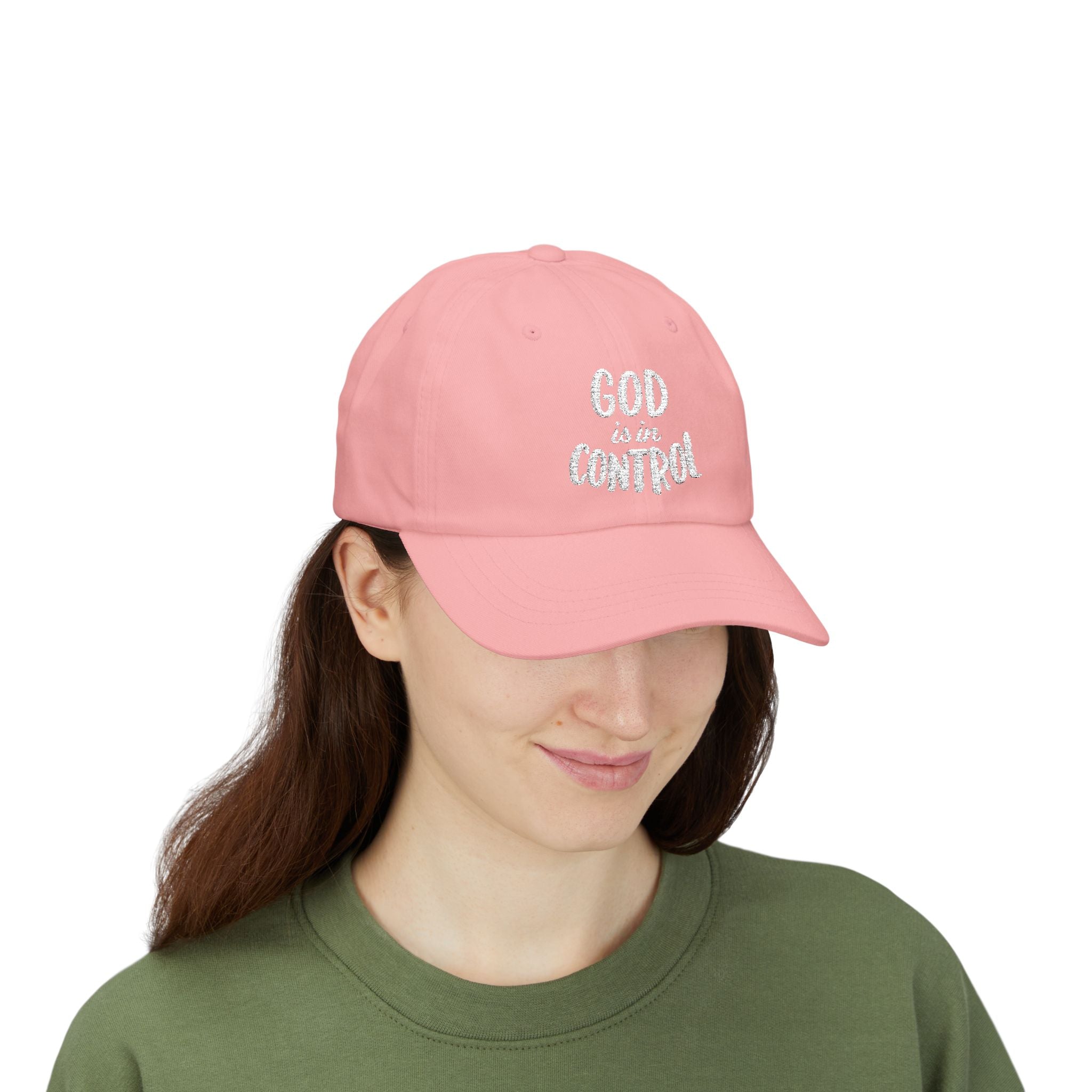 God Is In Control | Classic Dad Cap