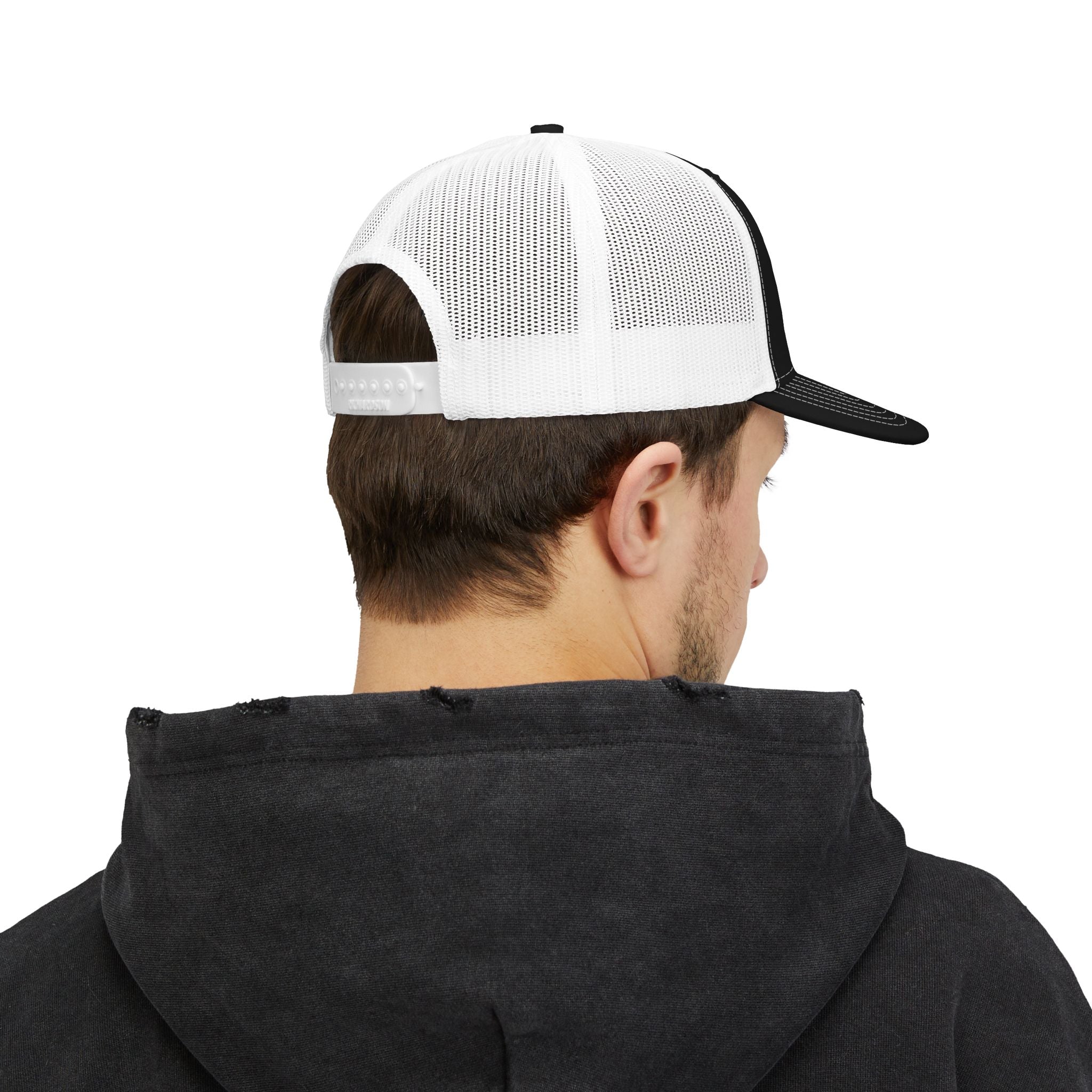 Con Dios | Embroidered Snapback Trucker Cap