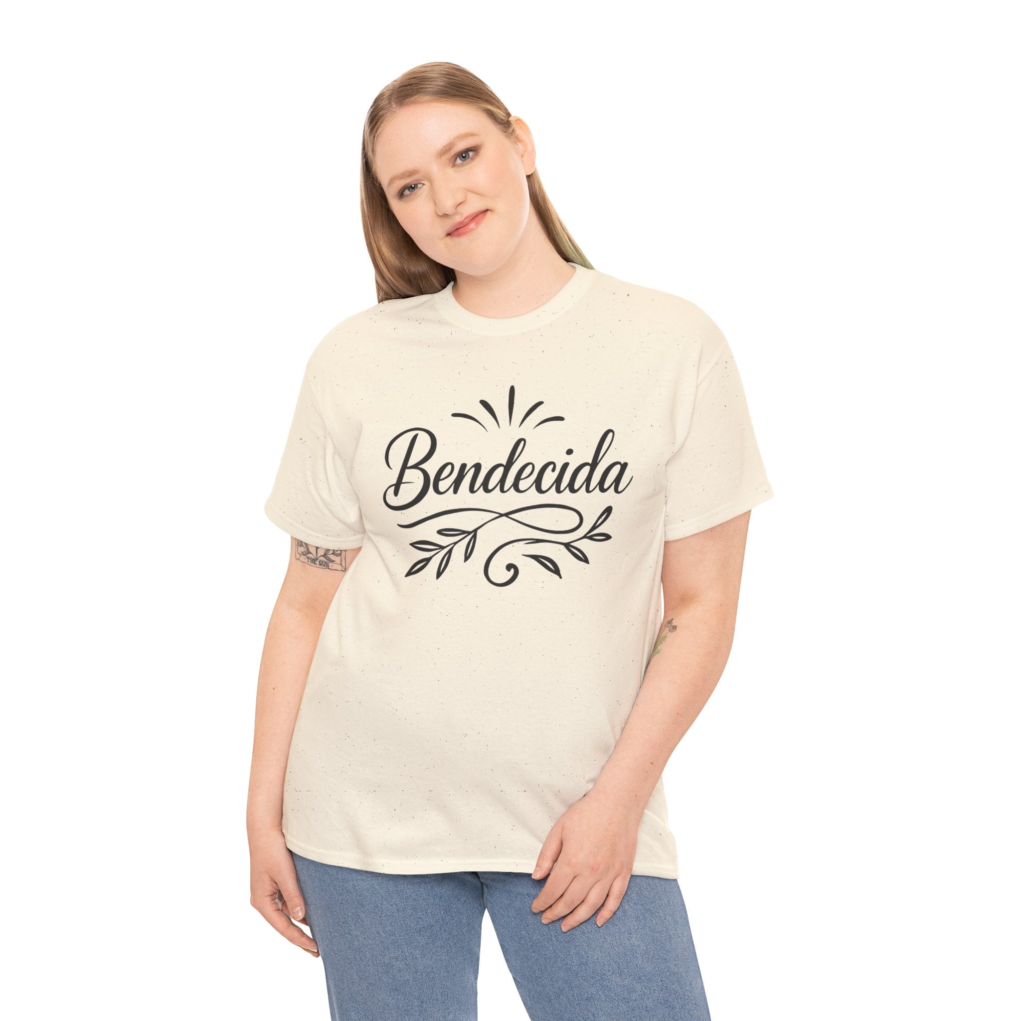 Bendecida (Blessed feminine) | Unisex Heavy Cotton Tee