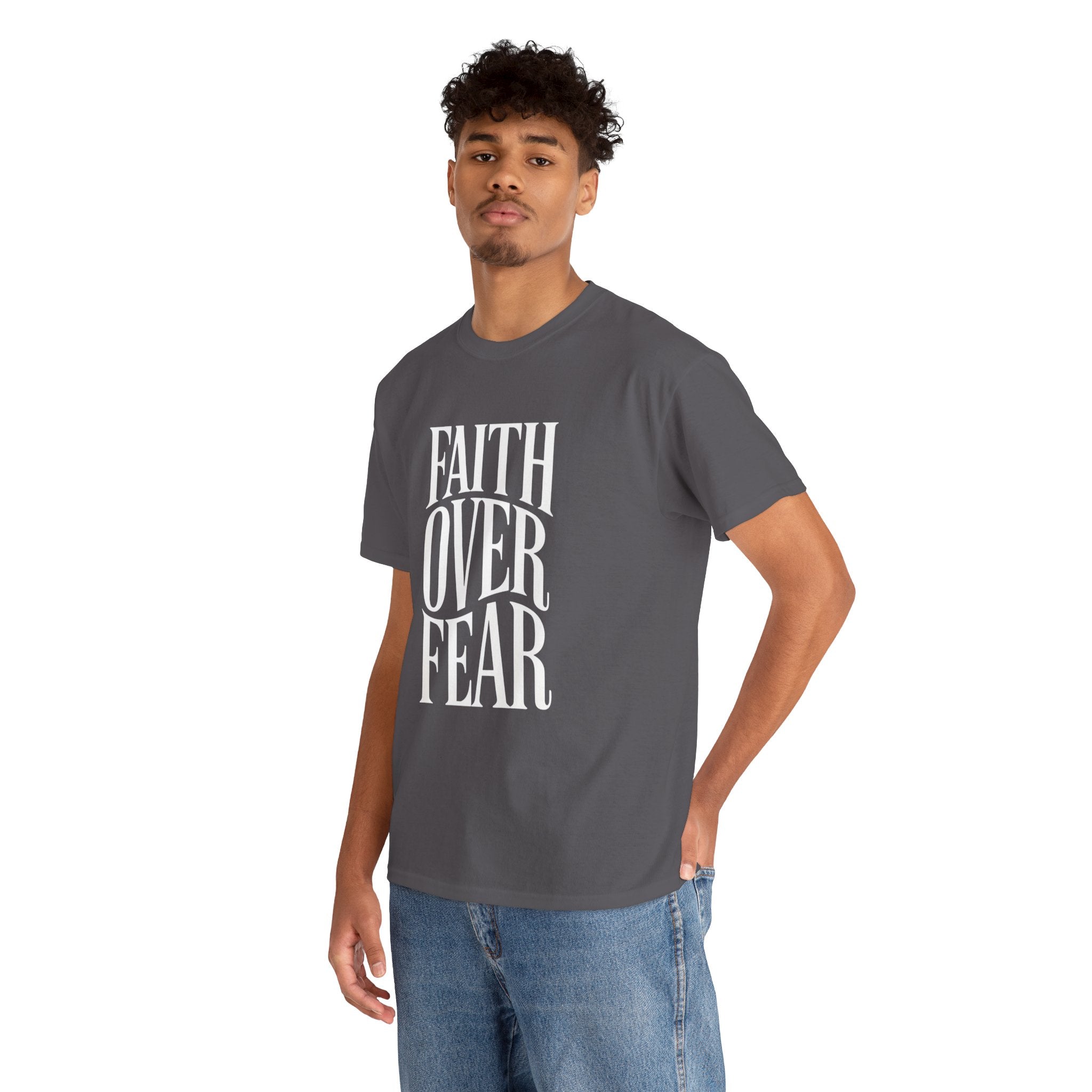 Faith Over Fear | Unisex Cotton Tee
