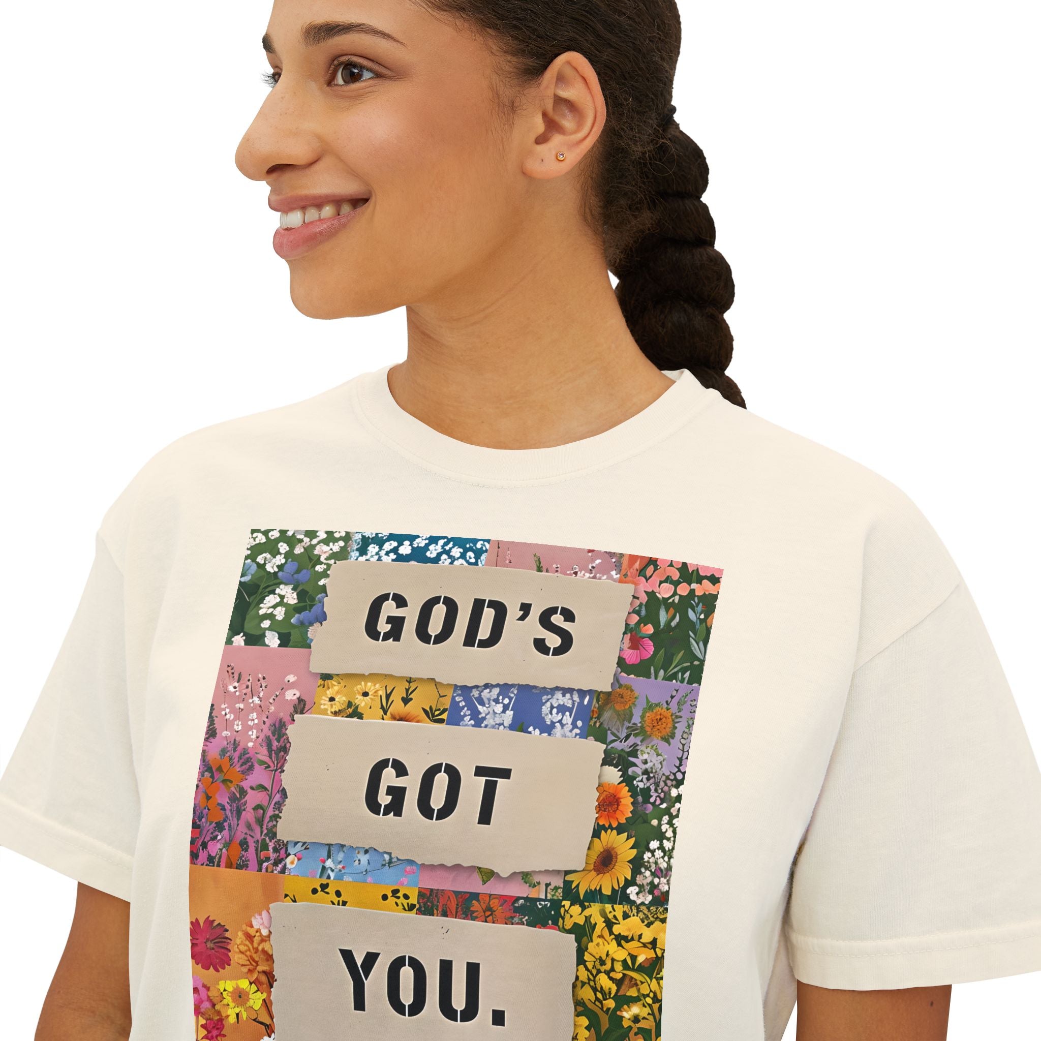 God's Got You | Women's Boxy Tee
