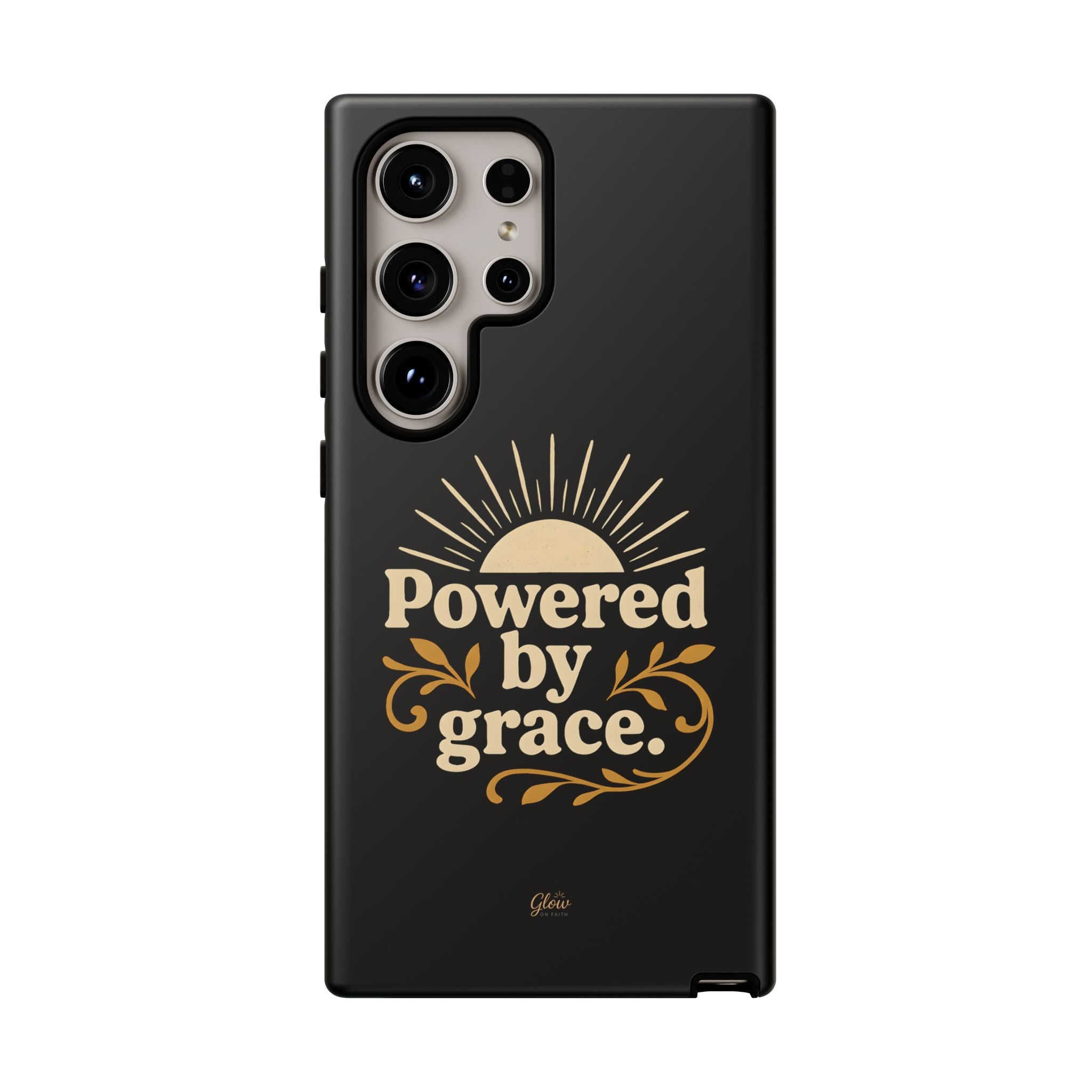 Powered by Grace | Phone Case