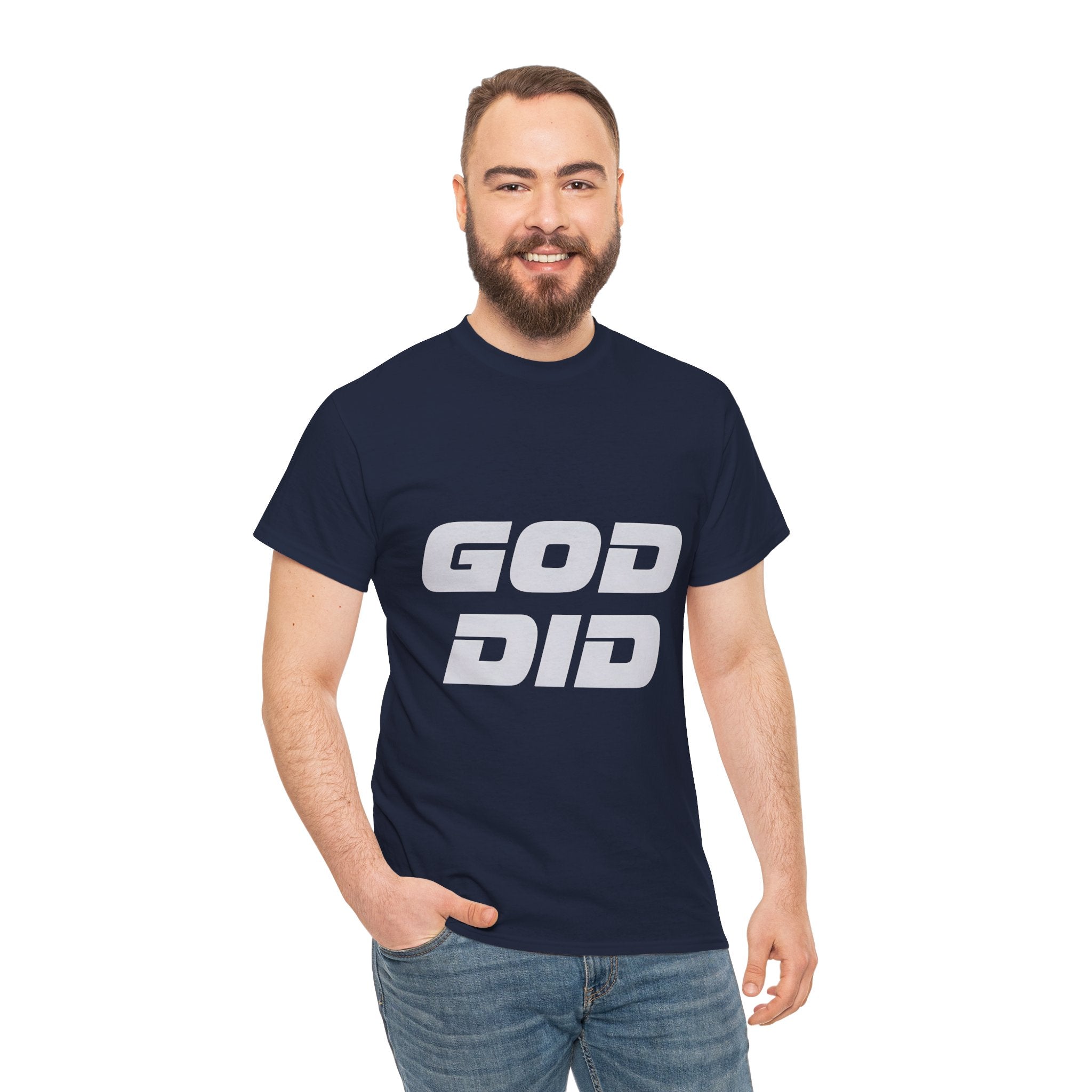 God Did | Unisex Heavy Cotton Tee