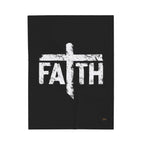 Faith | Cozy Velveteen Plush Blanket