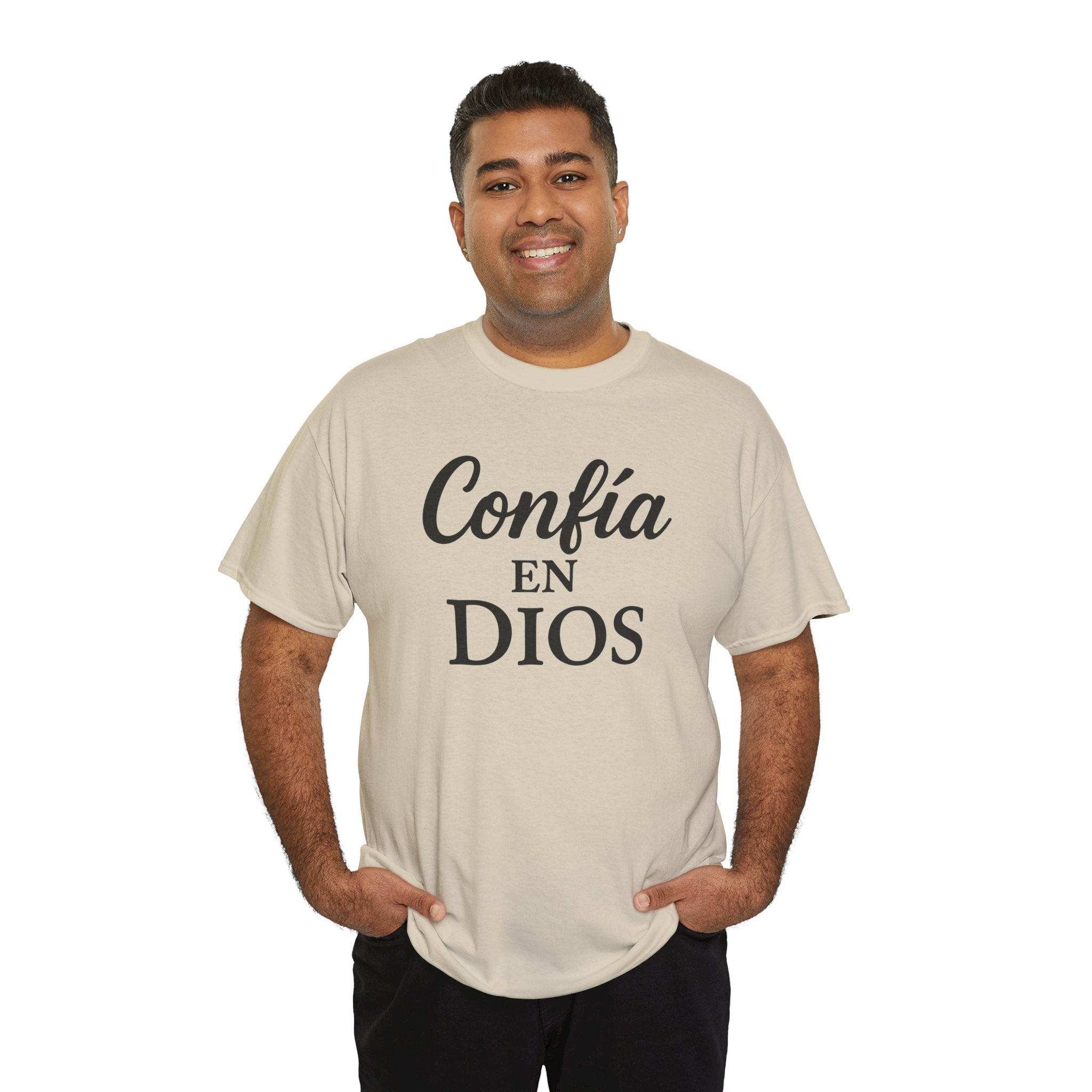 Confía en Dios (Trust God) | Unisex Heavy Cotton Tee