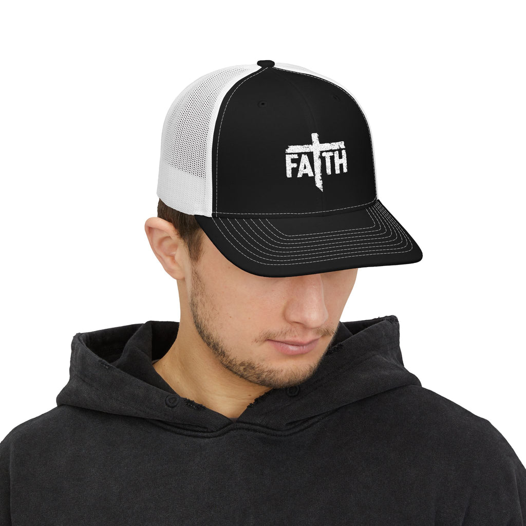 Faith Snapback Trucker Cap