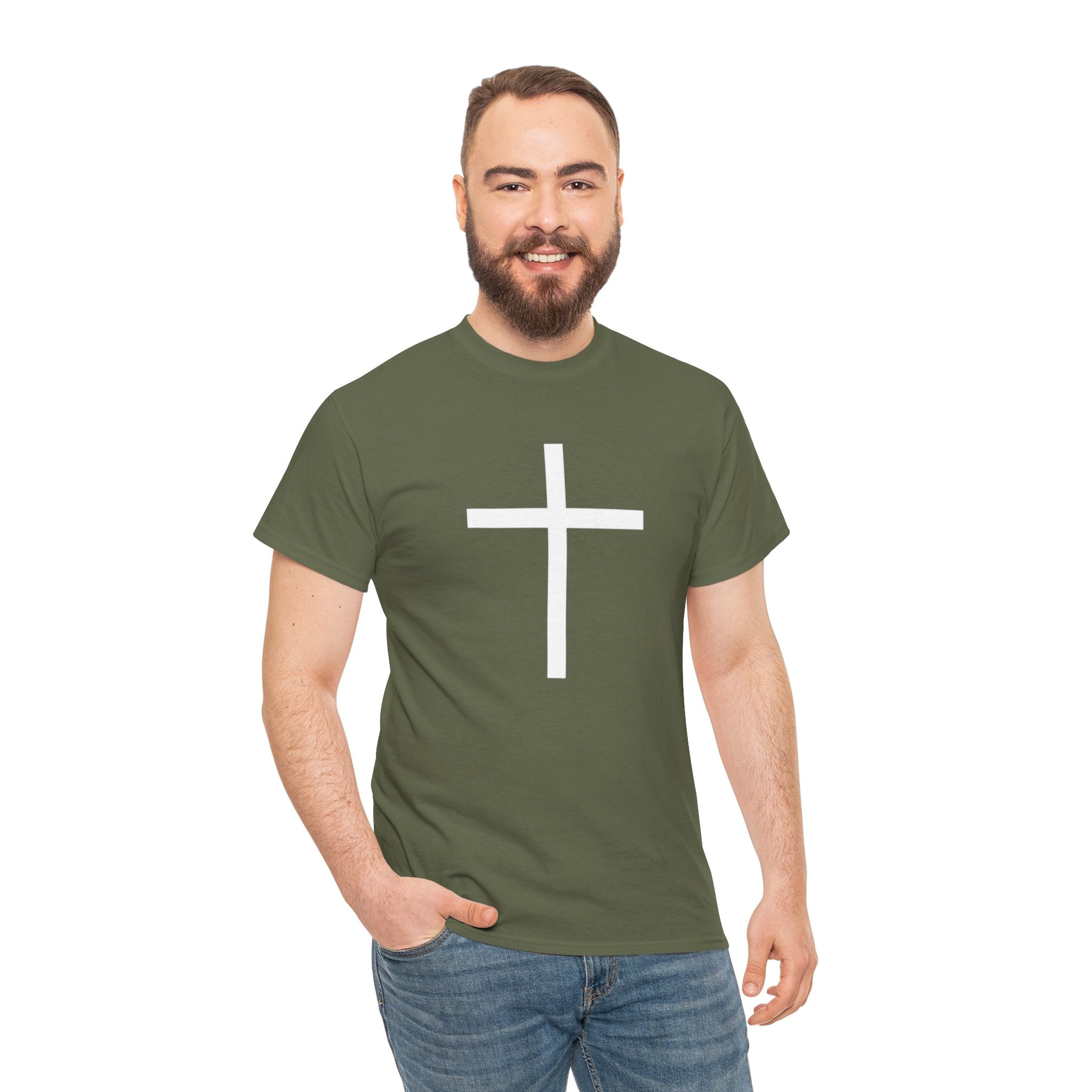 Cross | Unisex Heavy Cotton Tee
