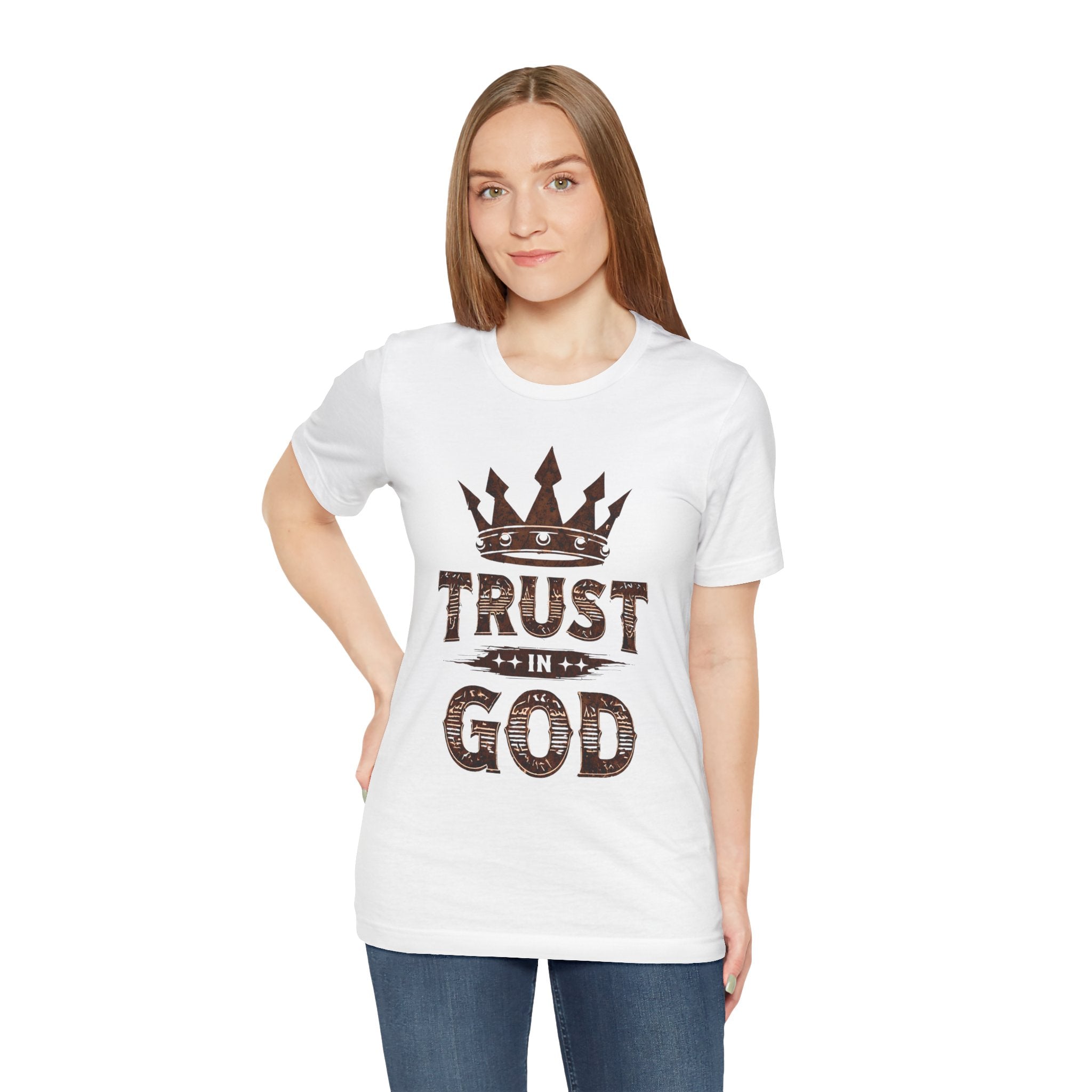 Trust in God | Unisex Jersey Short Sleeve Tee