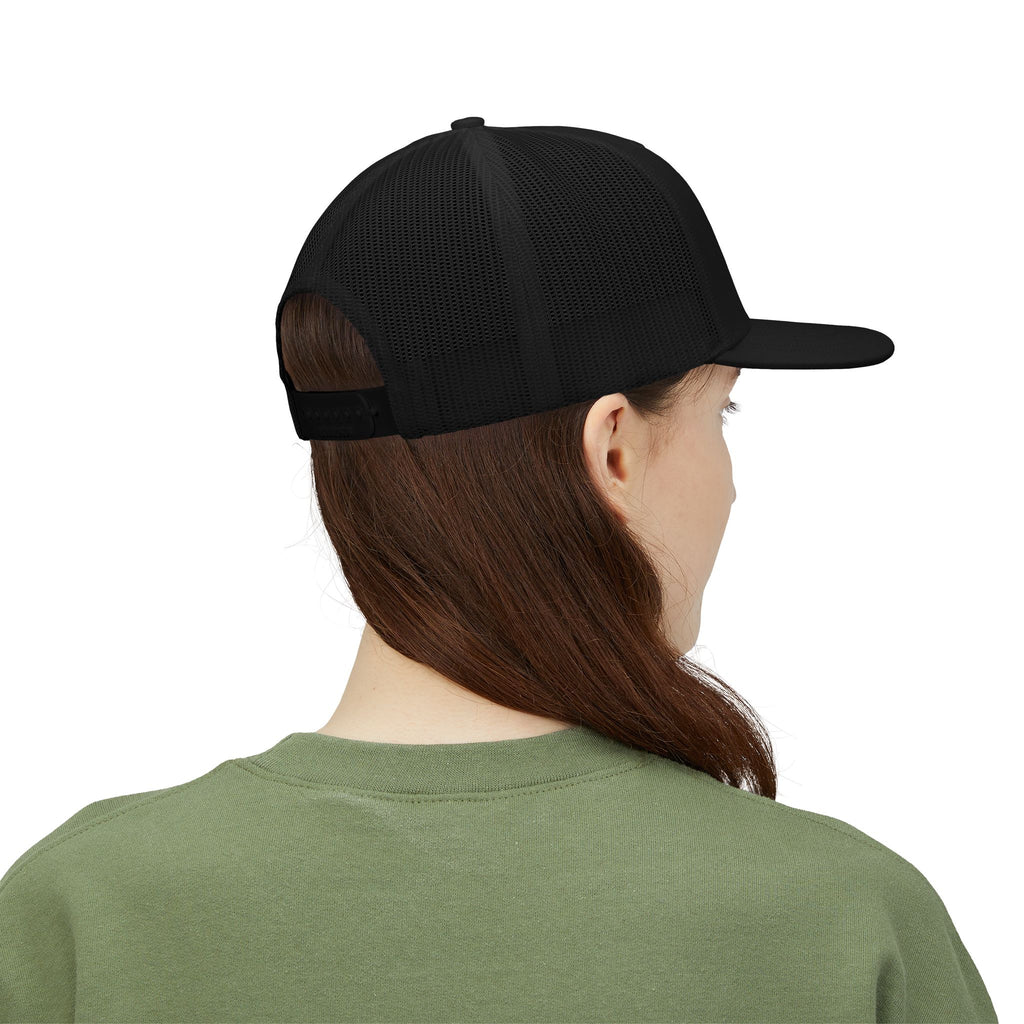 Con Dios | Embroidered Snapback Trucker Cap