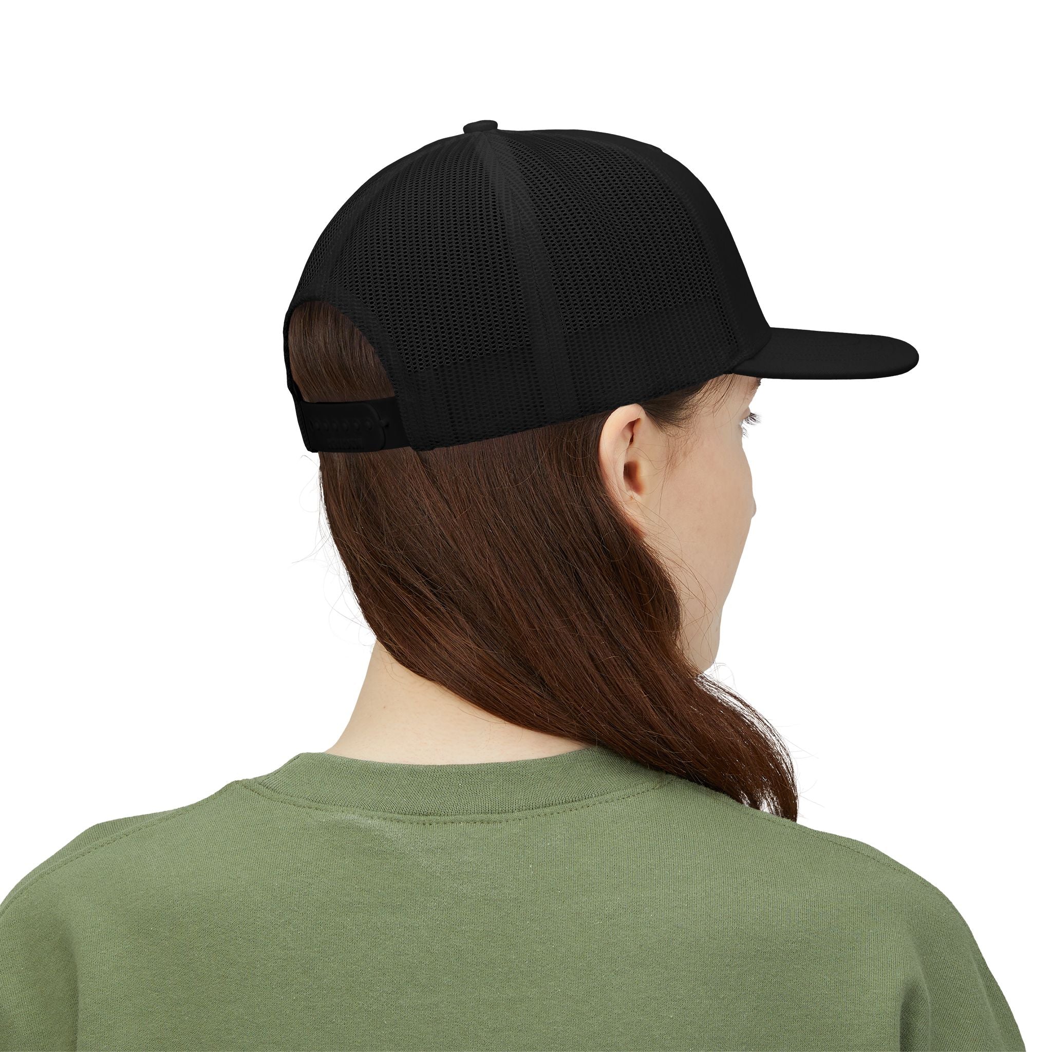 Con Dios | Embroidered Snapback Trucker Cap