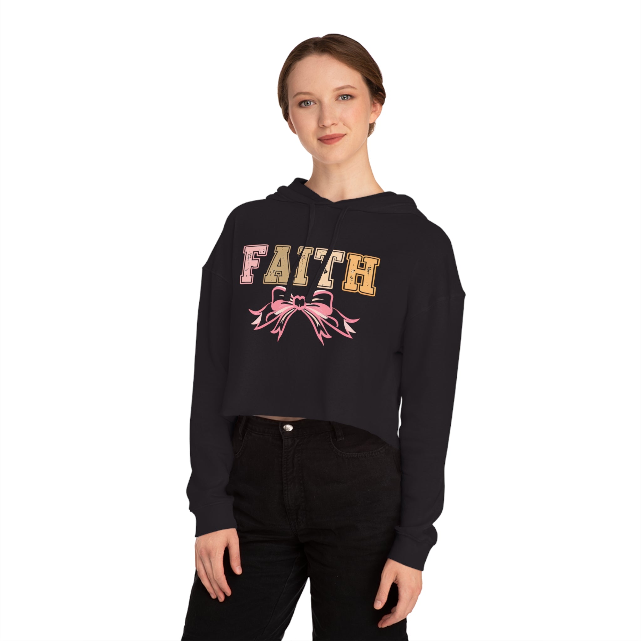Faith | Women's Cropped Hoodie