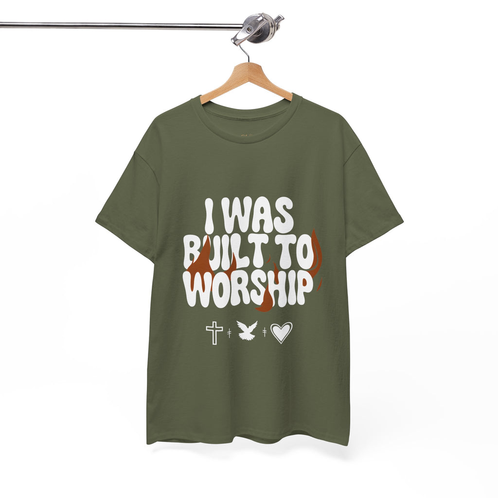 I was built to worship | Unisex Heavy Cotton Tee