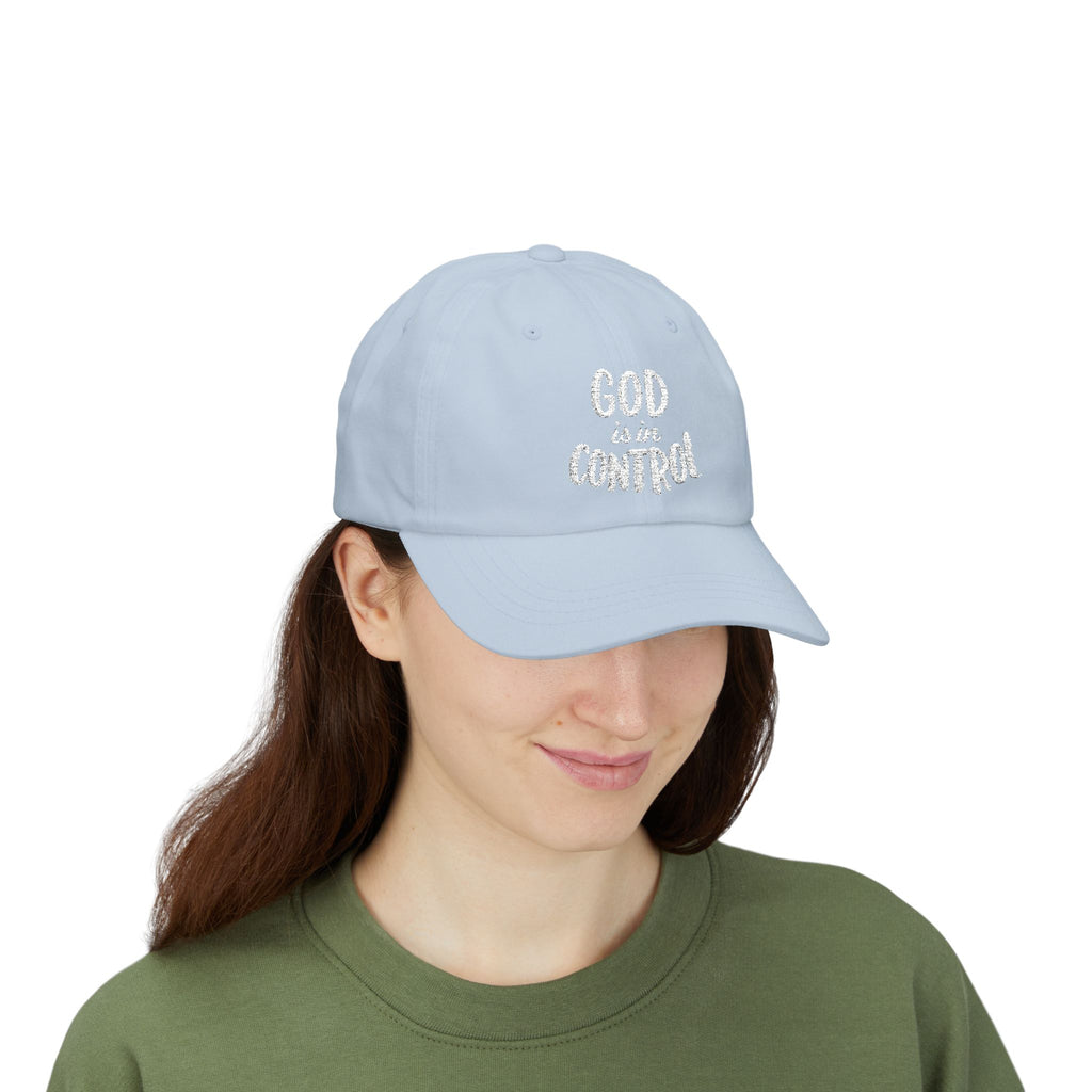 God Is In Control | Classic Dad Cap