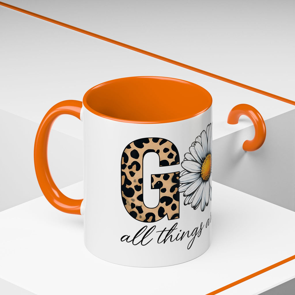 God all things are possible | Coffee Mug