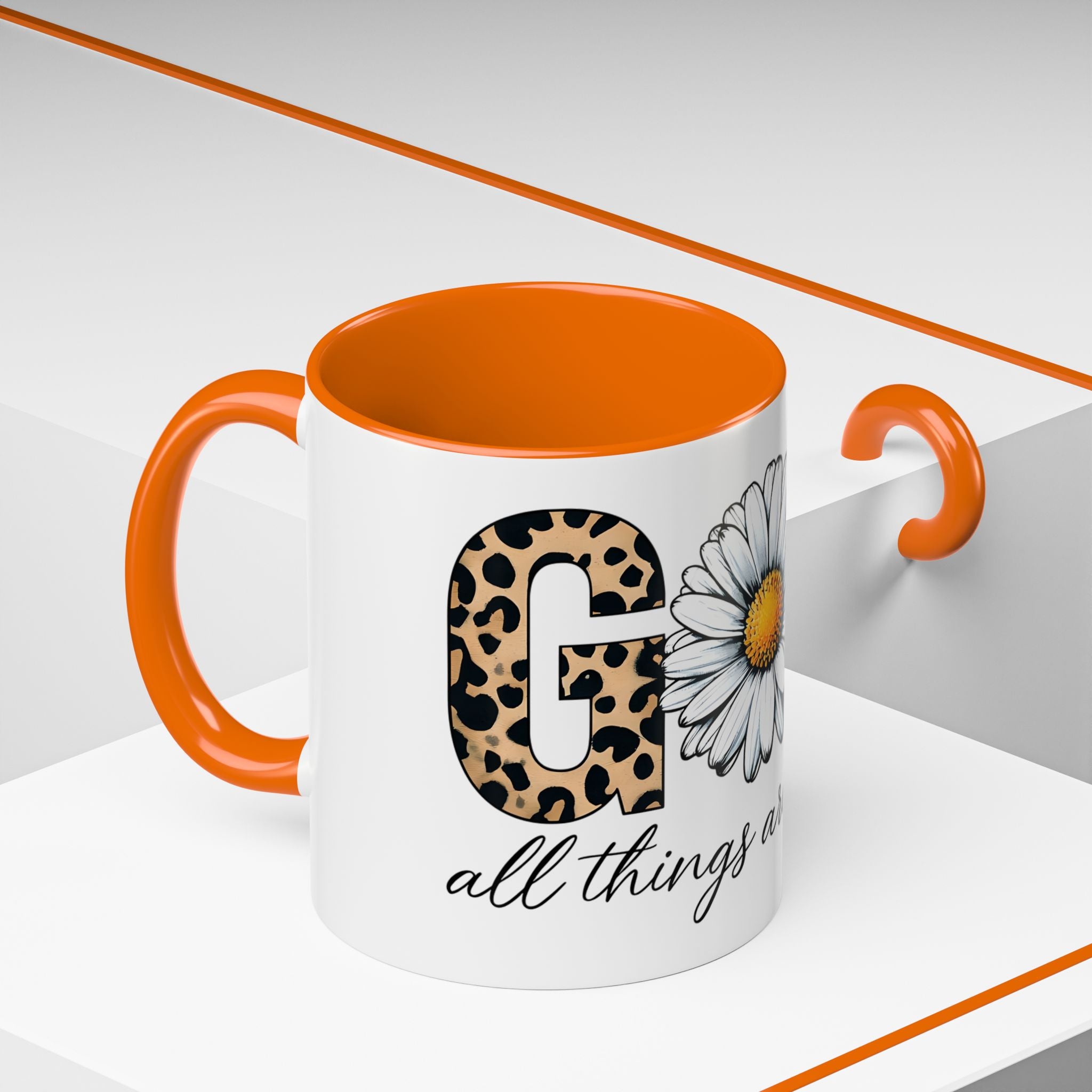 God all things are possible | Coffee Mug