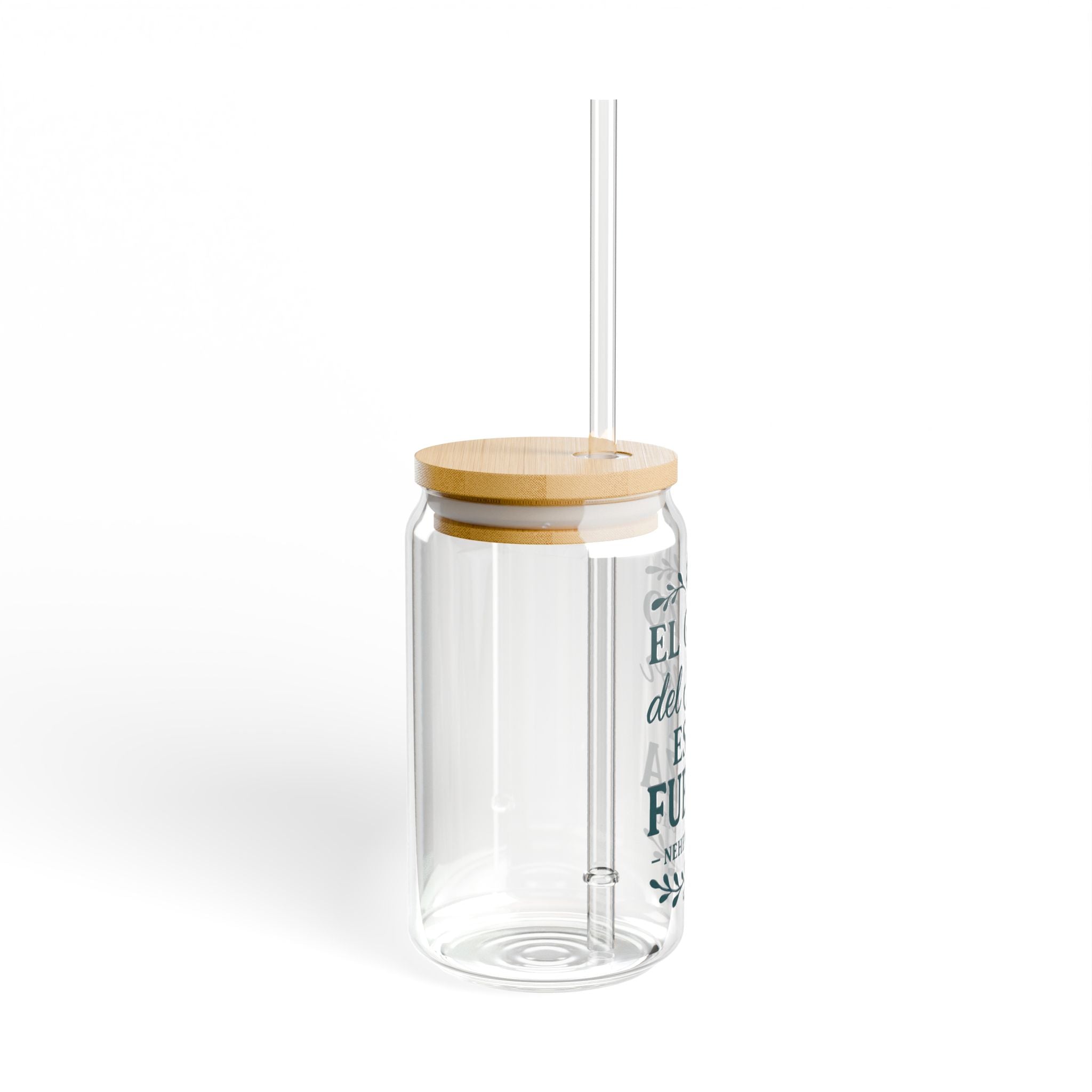 El gozo del Señor es mi fuerza. — Nehemías 8:10 | Sipper Glass, 16oz