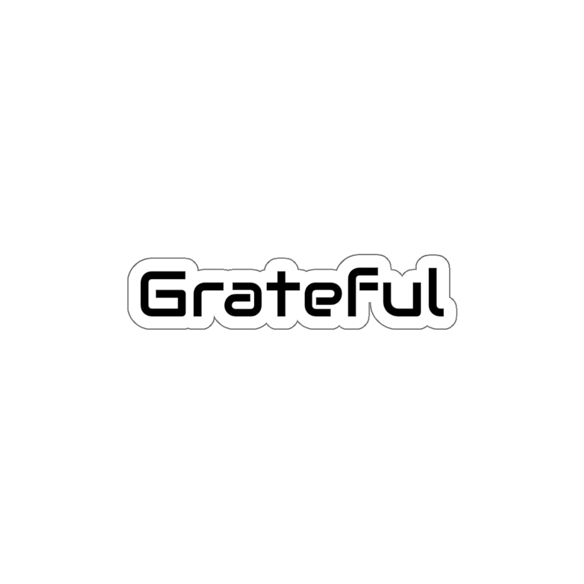 Grateful Die-Cut Stickers