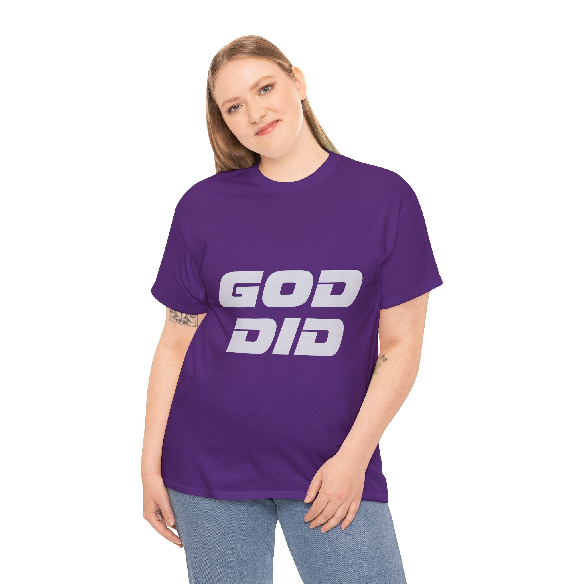 God Did | Unisex Heavy Cotton Tee