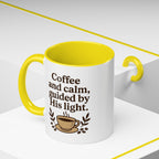 Coffee and calm, guided by His light. | Coffee Mug