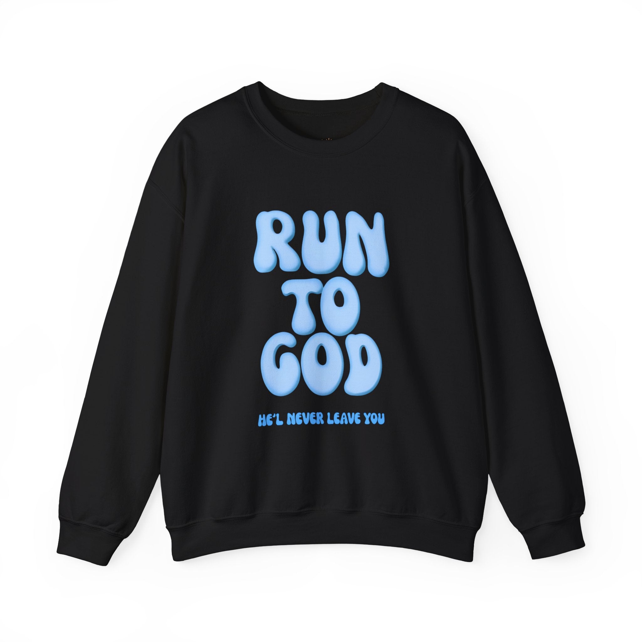 Run to God | Unisex Crewneck Sweatshirt