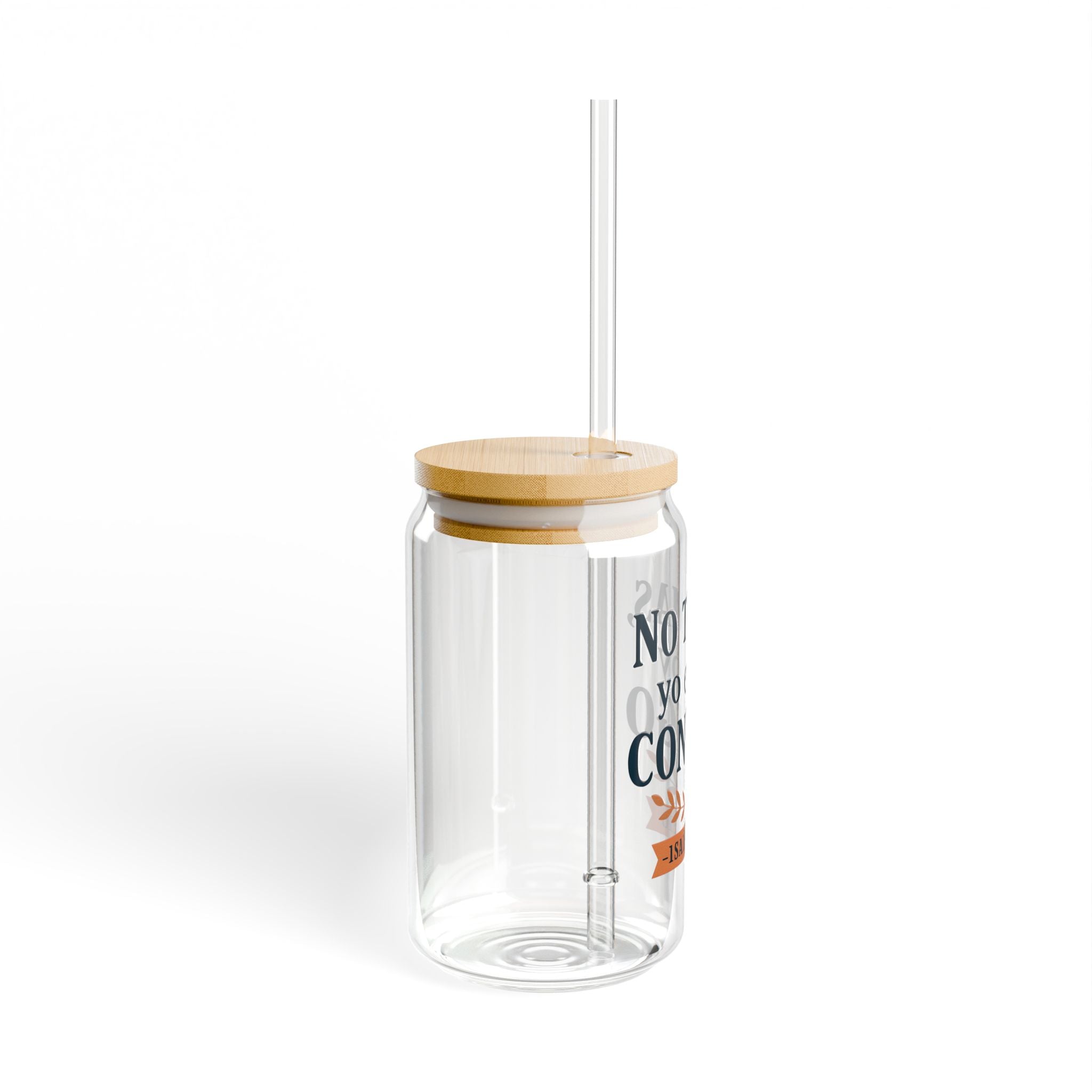 No temas, yo estoy contigo | Sipper Glass - 16oz