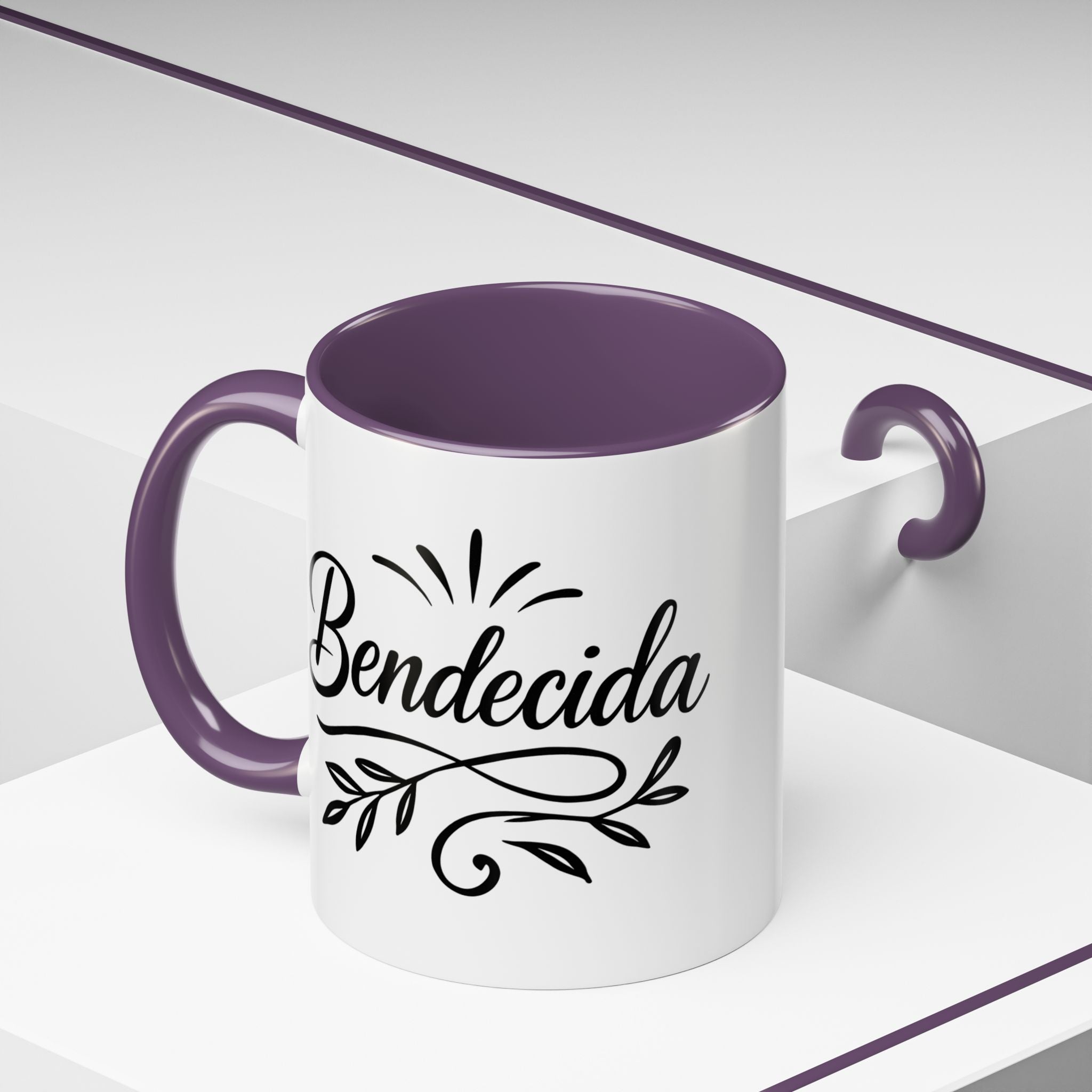 Bendecida | Accent Coffee Mug