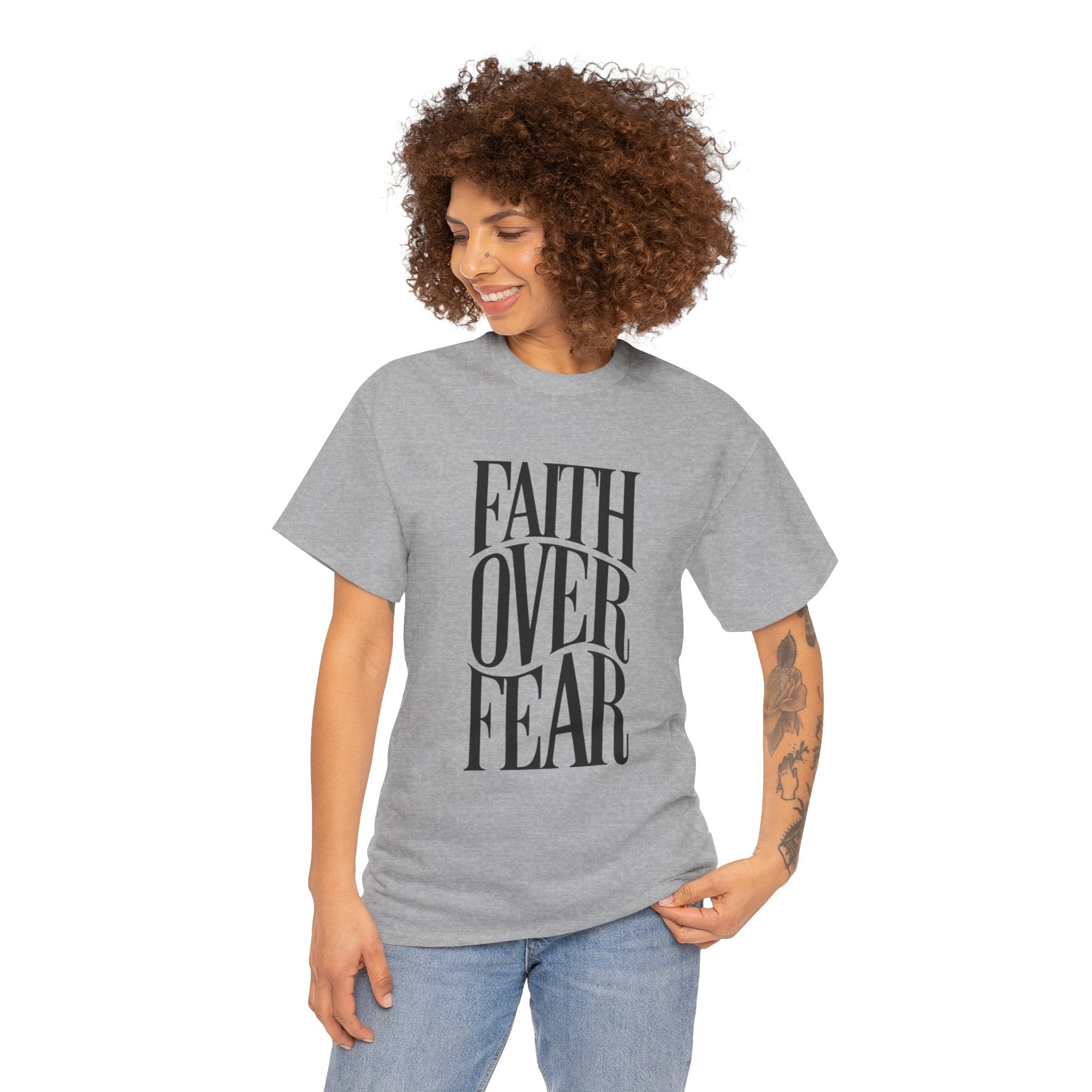 Faith Over Fear | Unisex Cotton Tee