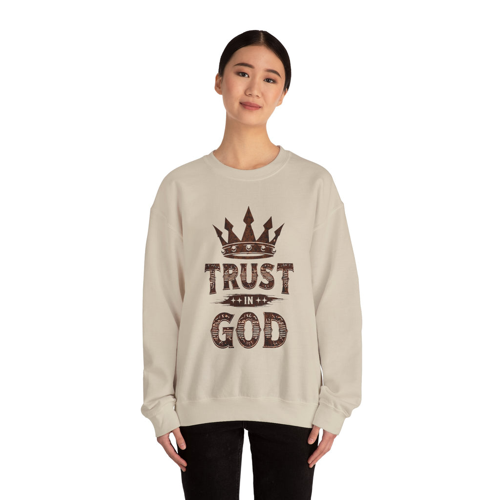 Trust in God | Unisex Crewneck Sweatshirt