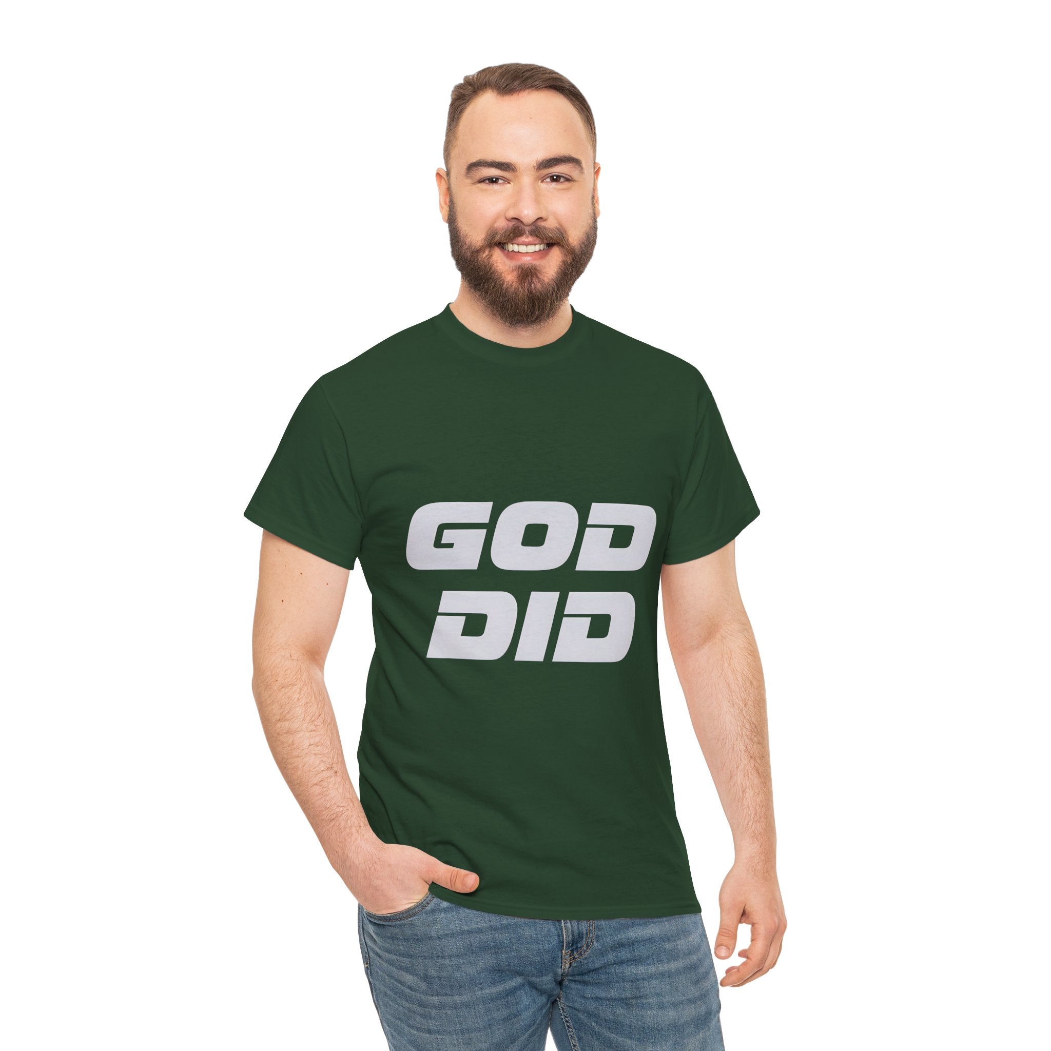 God Did | Unisex Heavy Cotton Tee