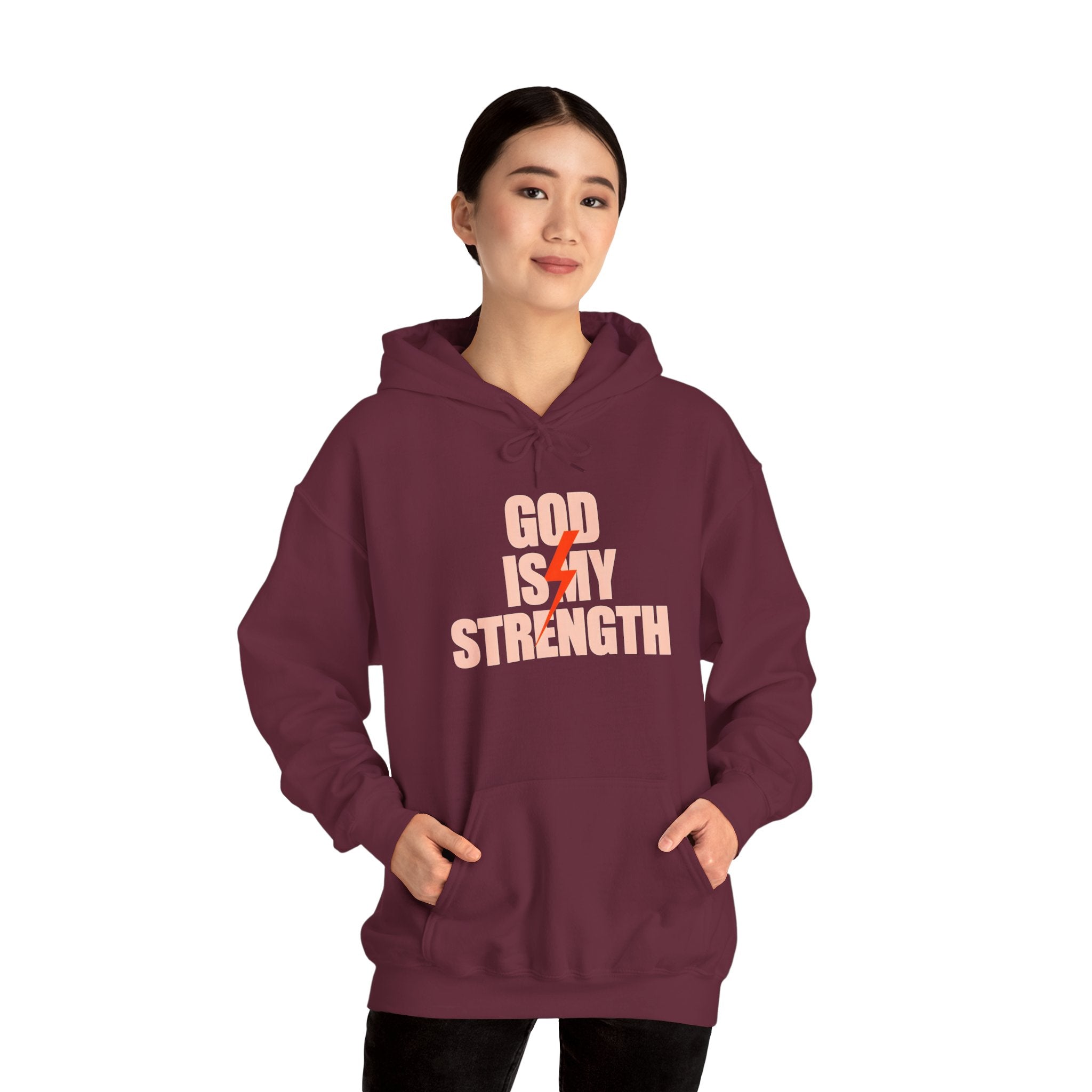 God Is My Strength | Unisex  Hoodie