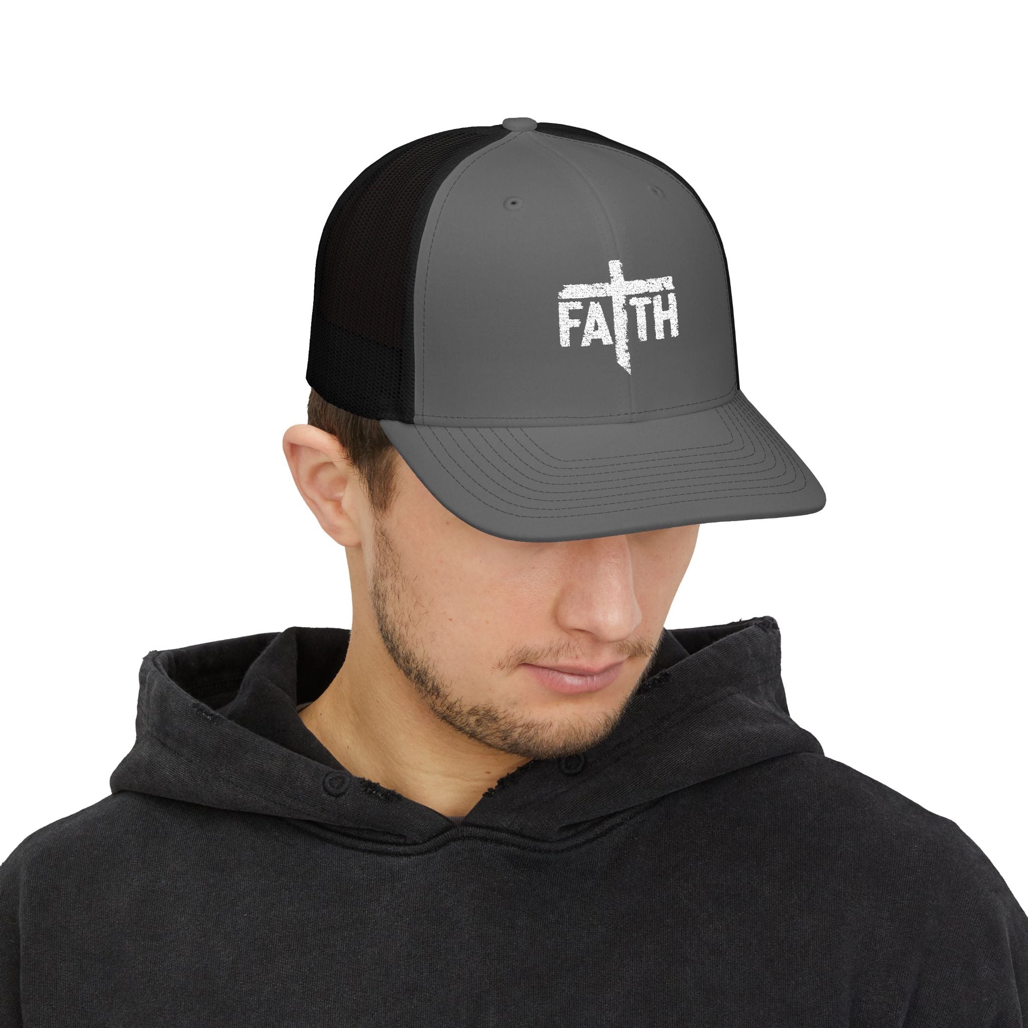 Faith Snapback Trucker Cap