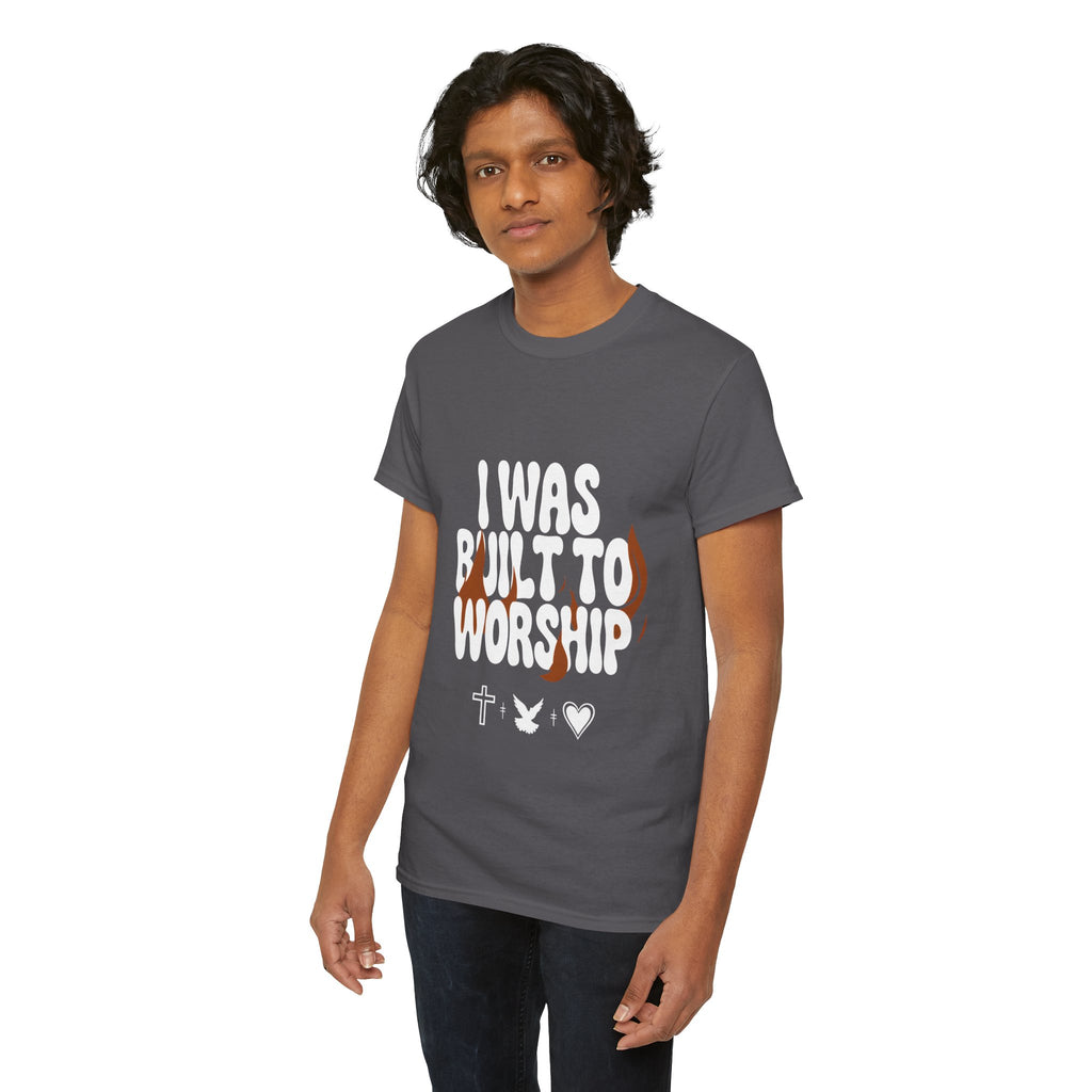 I was built to worship | Unisex Heavy Cotton Tee