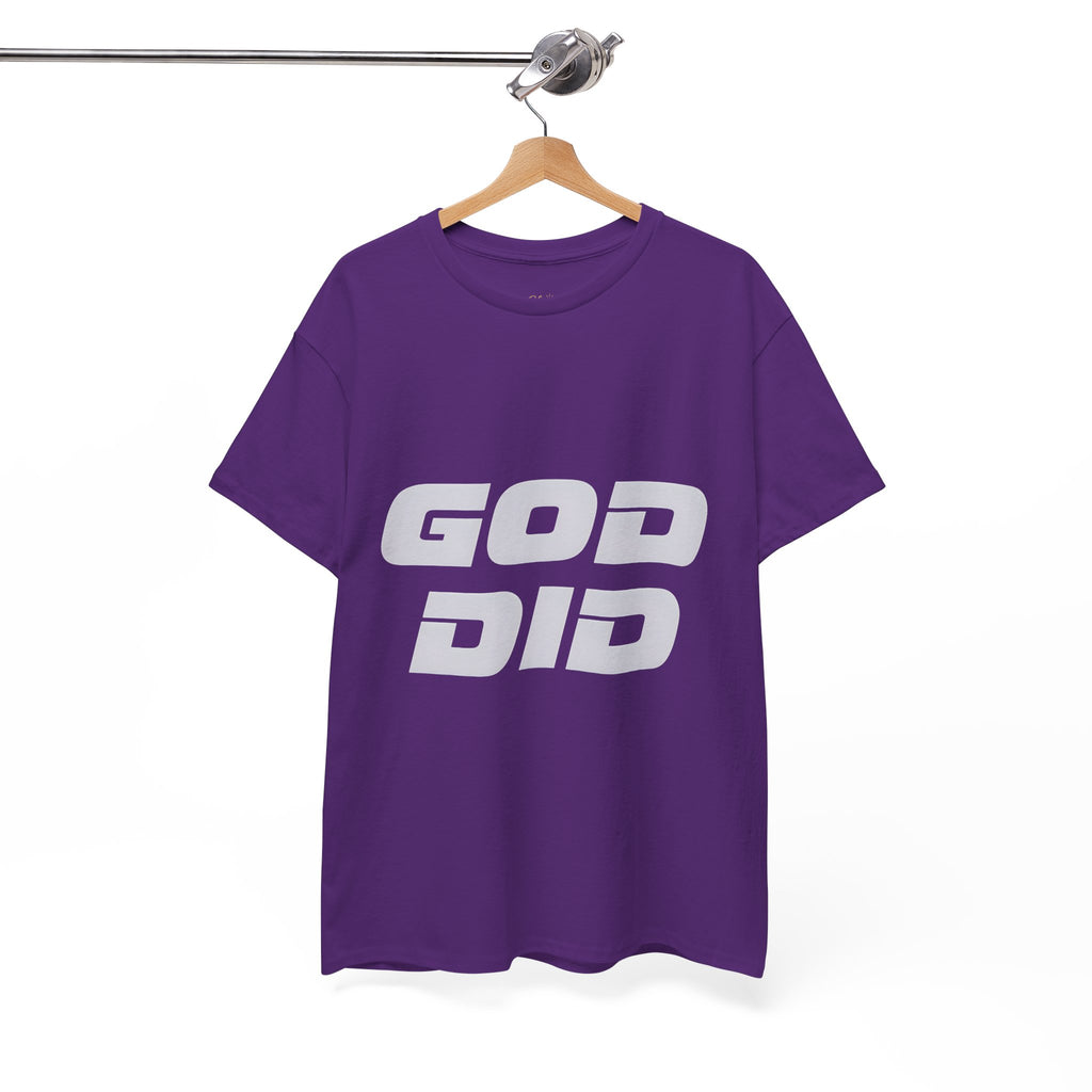 God Did | Unisex Heavy Cotton Tee