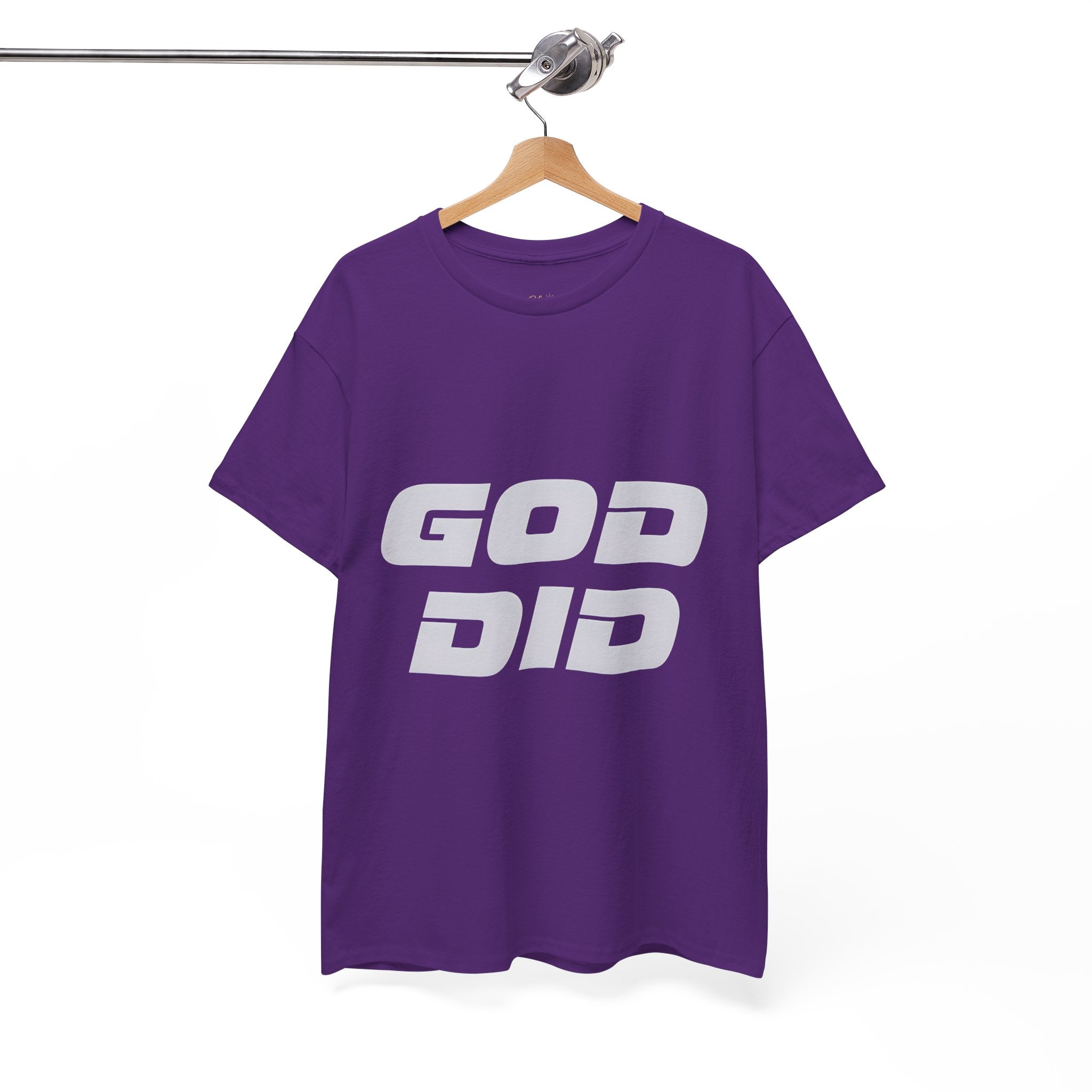 God Did | Unisex Heavy Cotton Tee