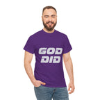God Did | Unisex Heavy Cotton Tee