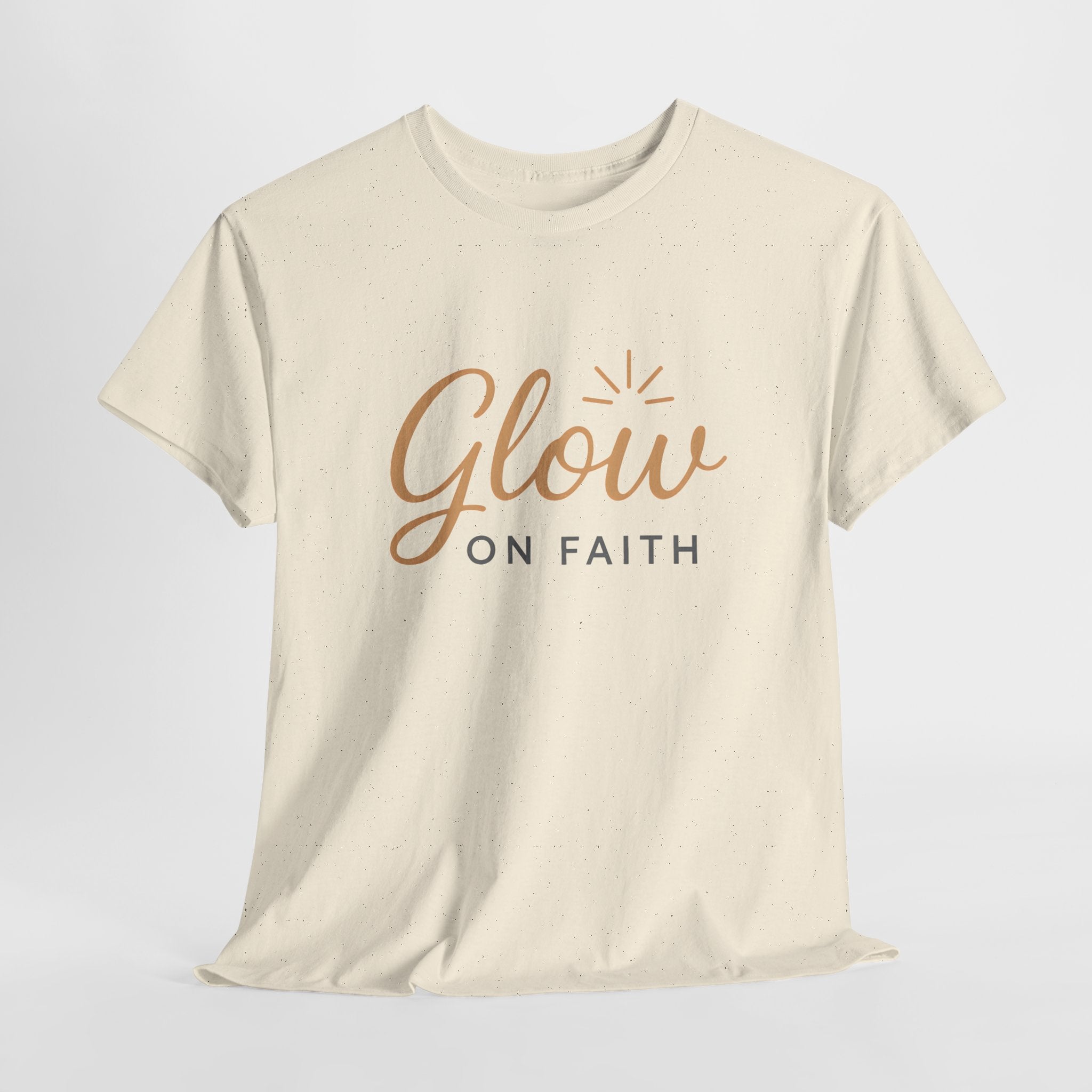 Glow on Faith | Unisex Heavy Cotton Tee