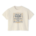 Trust in God, and everything else will fall into place. | Women's Boxy Tee