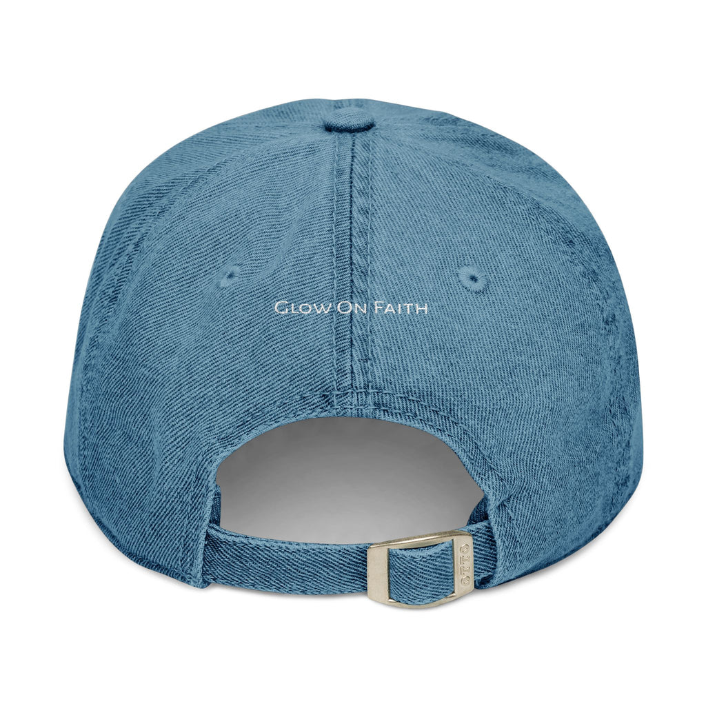 Faith is my crown. | Denim Hat (Embroidery)