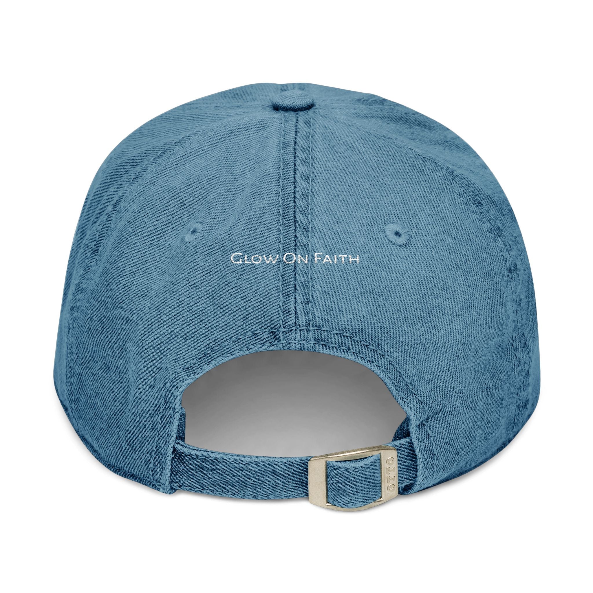 Faith is my crown. | Denim Hat (Embroidery)
