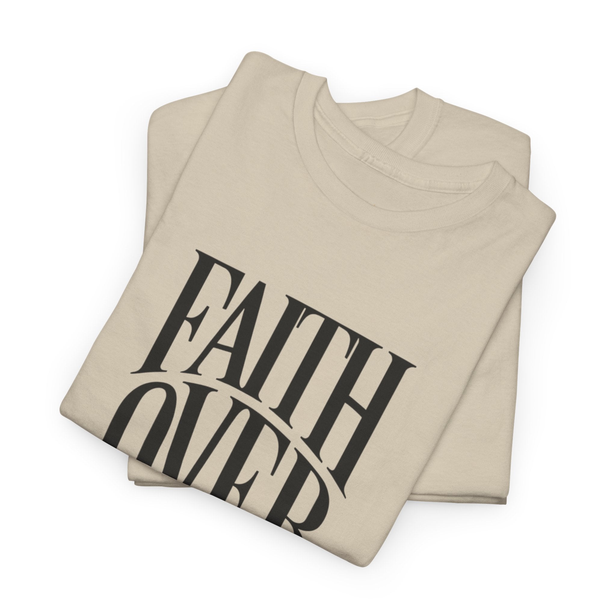 Faith Over Fear | Unisex Cotton Tee