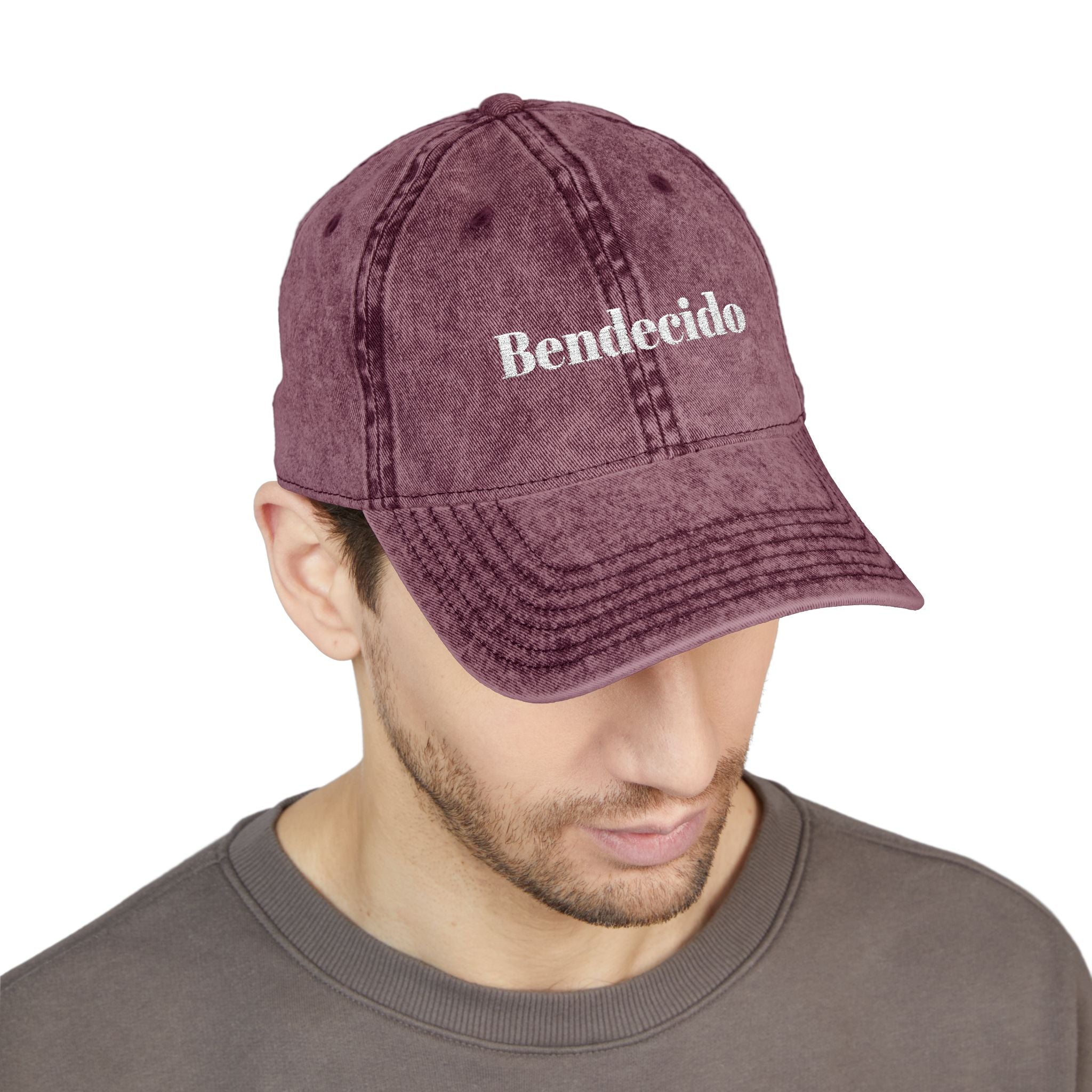 Bendecido (Blessed masculine) | Vintage Cap (Embroidery)