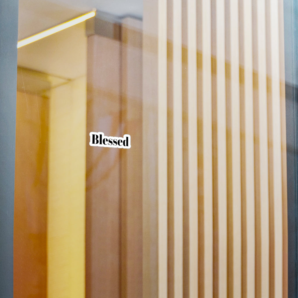 Blessed Kiss-Cut Vinyl Sticker