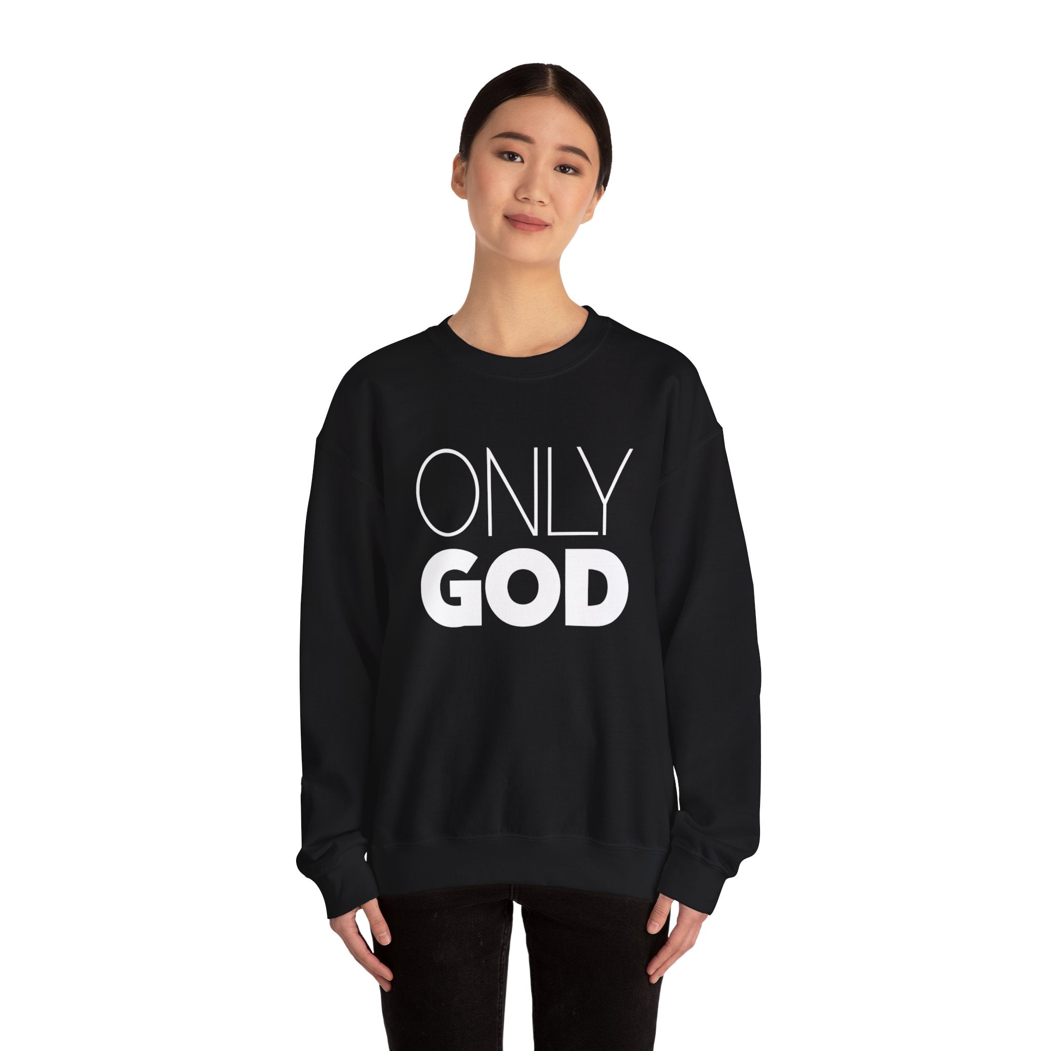 Only God | Unisex Heavy Blend™ Crewneck Sweatshirt