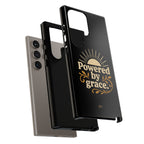 Powered by Grace | Phone Case