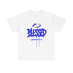 Blessed | Unisex Graffiti Style Heavy Cotton Tee