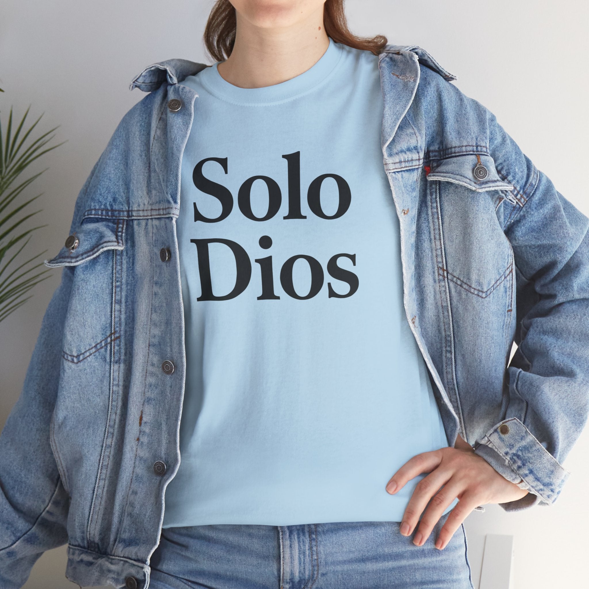 Solo Dios (Only God) | Unisex Cotton Tee