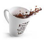 Every sip reminds me of His blessings. | Latte Mug
