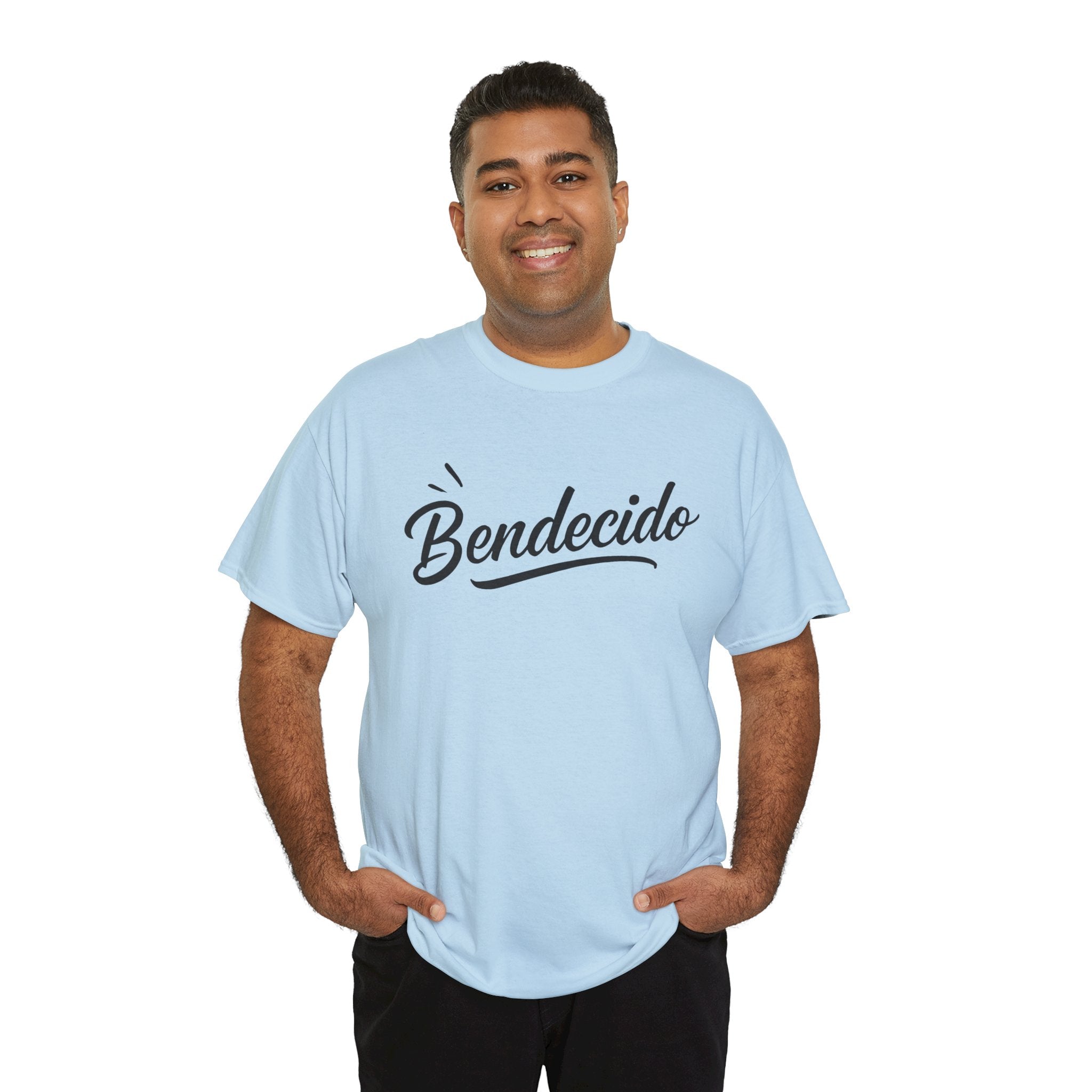 Bendecido (Blessed masculine) | Unisex Heavy Cotton Tee