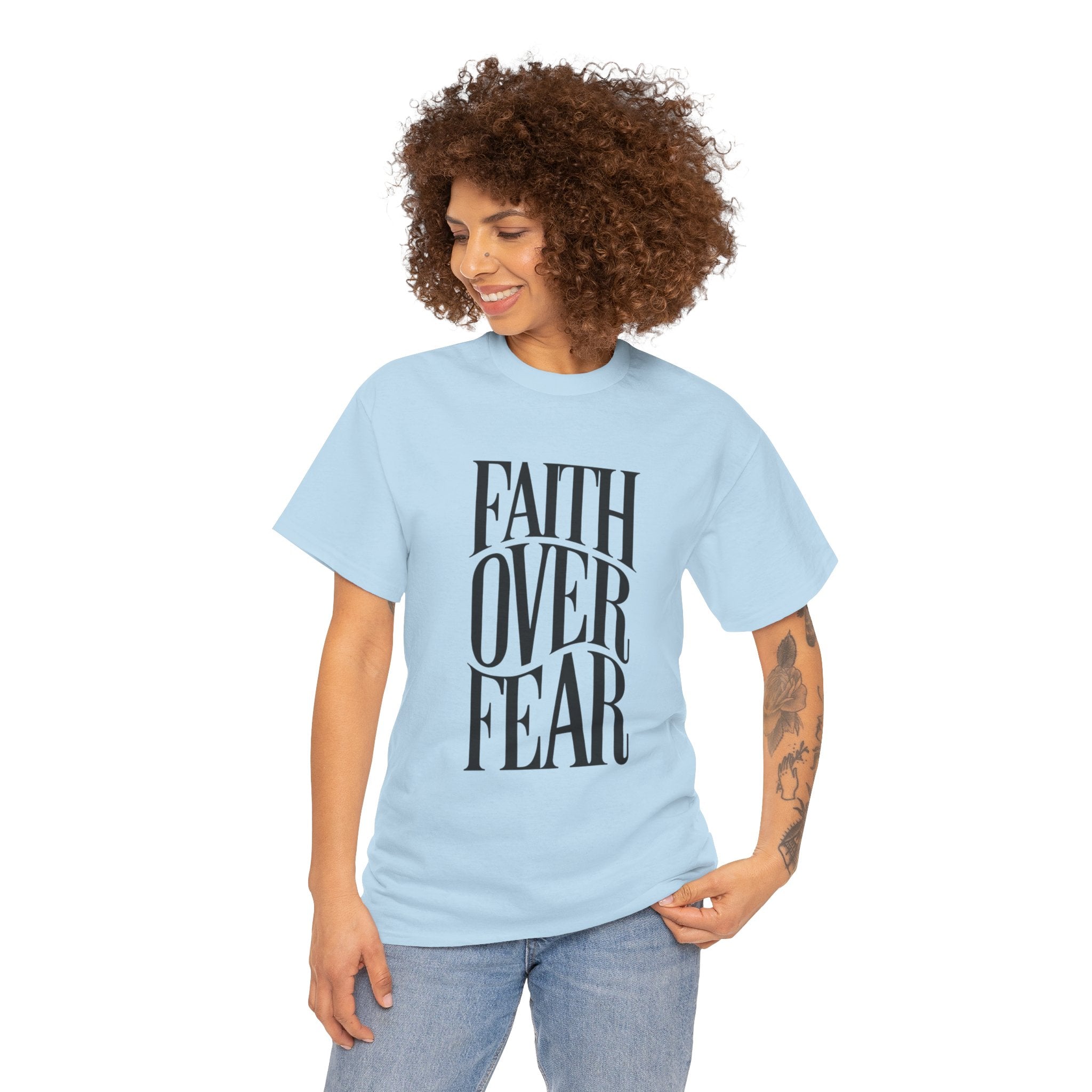 Faith Over Fear | Unisex Cotton Tee