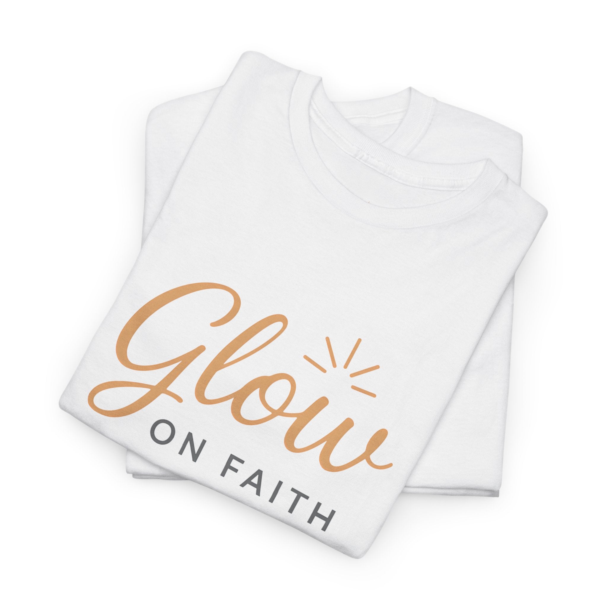 Glow on Faith | Unisex Heavy Cotton Tee